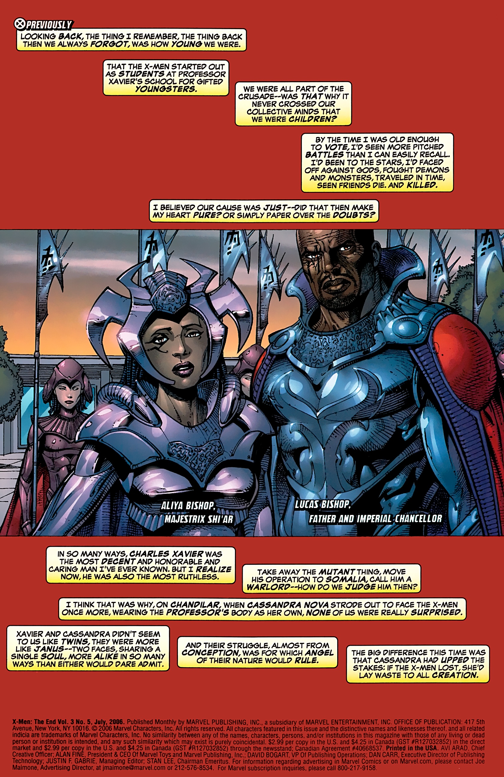 Read online X-Men: The End: Book 3: Men & X-Men comic -  Issue #5 - 2