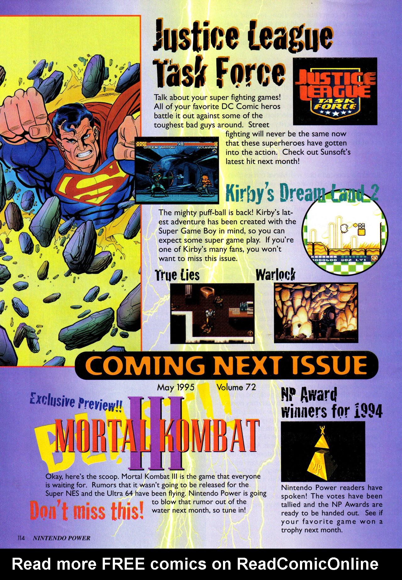 Read online Nintendo Power comic -  Issue #71 - 121