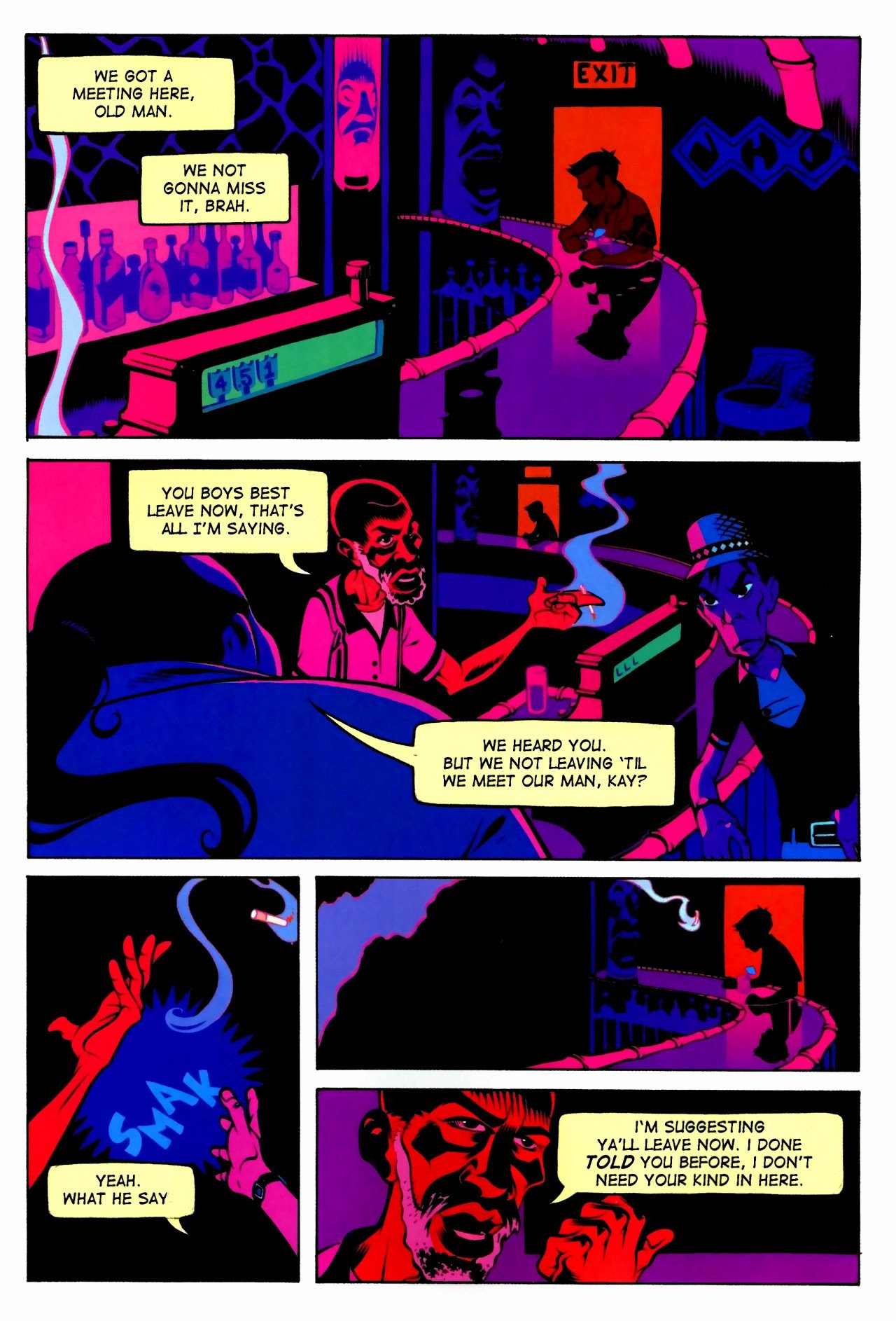 Read online Hawaiian Dick: Screaming Black Thunder comic -  Issue #3 - 22