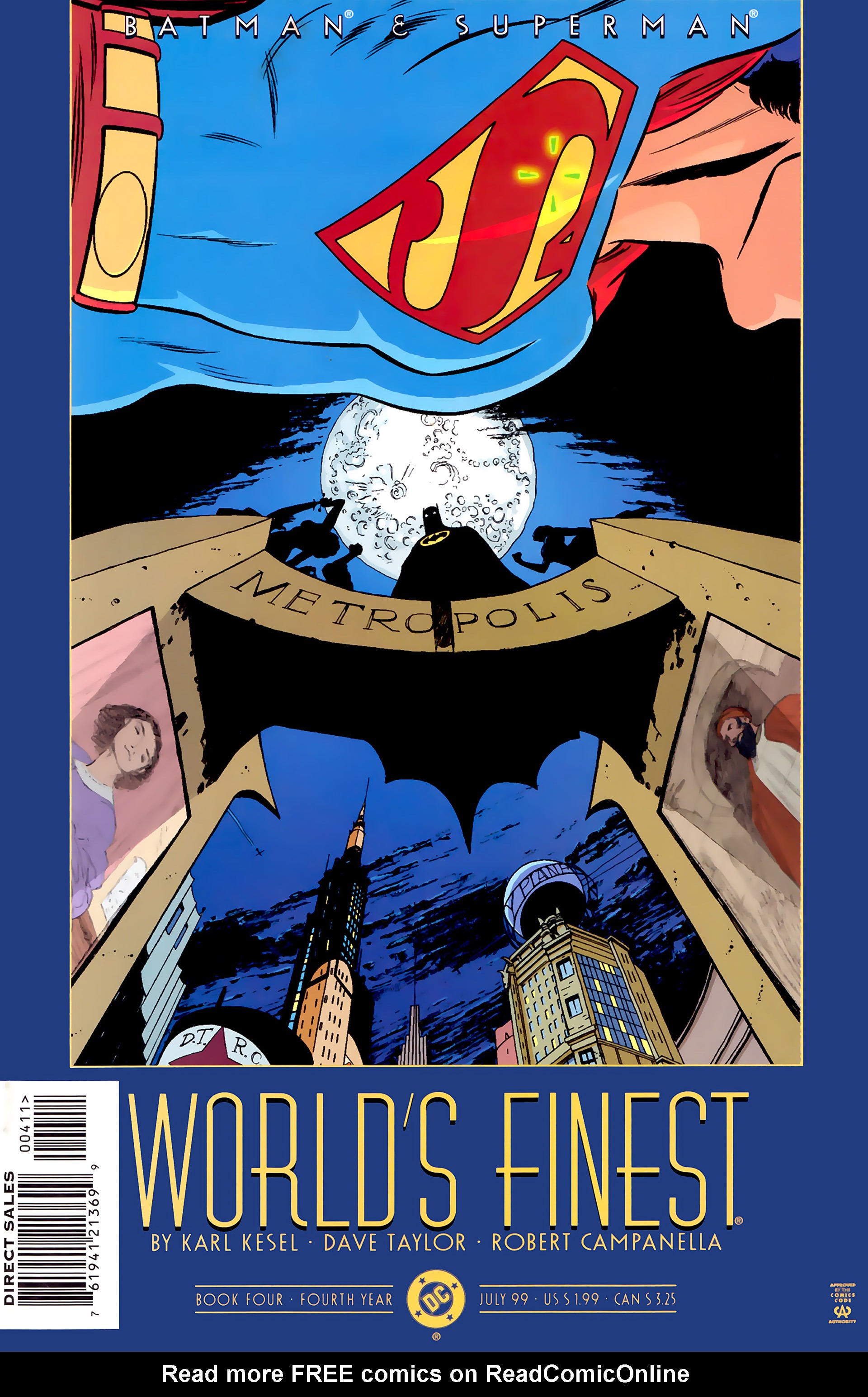 Read online Batman And Superman: World's Finest comic -  Issue #4 - 1