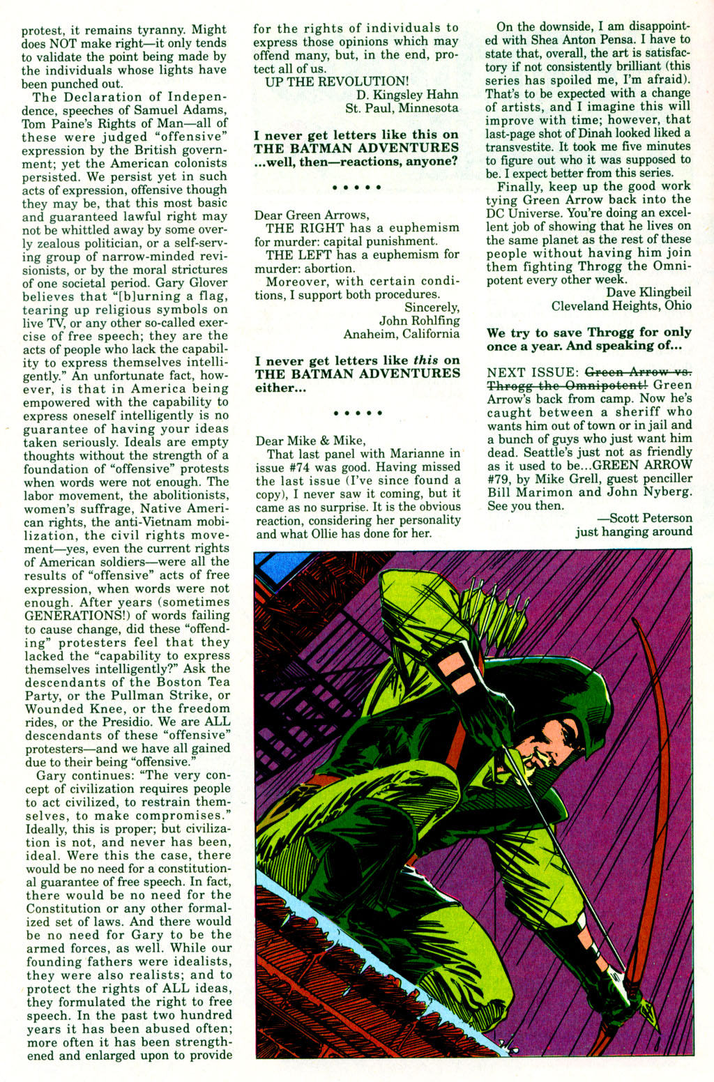 Read online Green Arrow (1988) comic -  Issue #78 - 24