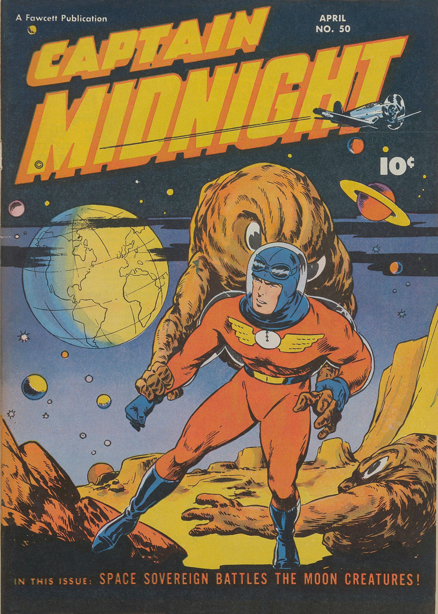 Read online Captain Midnight (1942) comic -  Issue #50 - 1