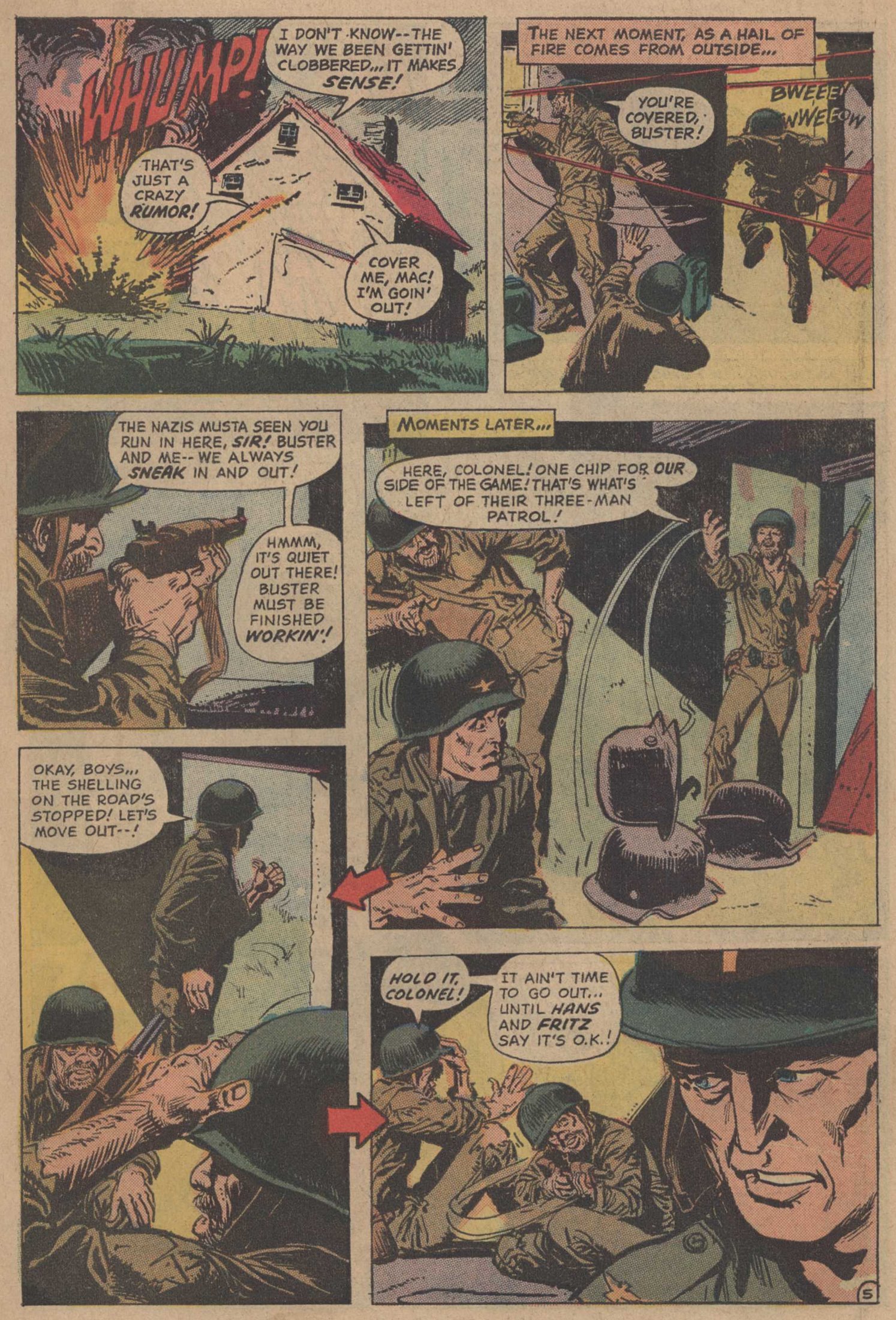 Read online Star Spangled War Stories (1952) comic -  Issue #166 - 6