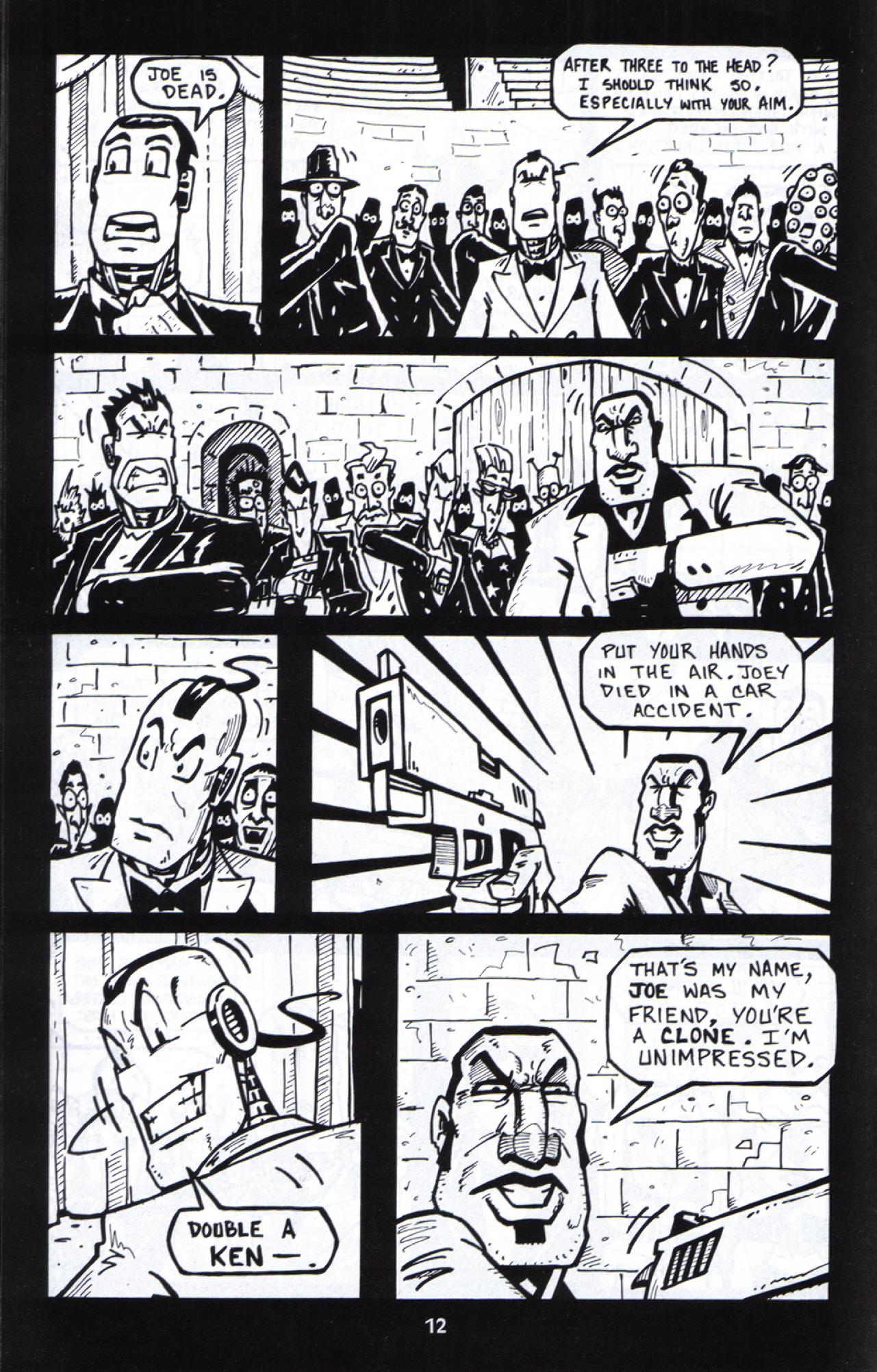 Read online La Cosa Nostroid comic -  Issue #6 - 14