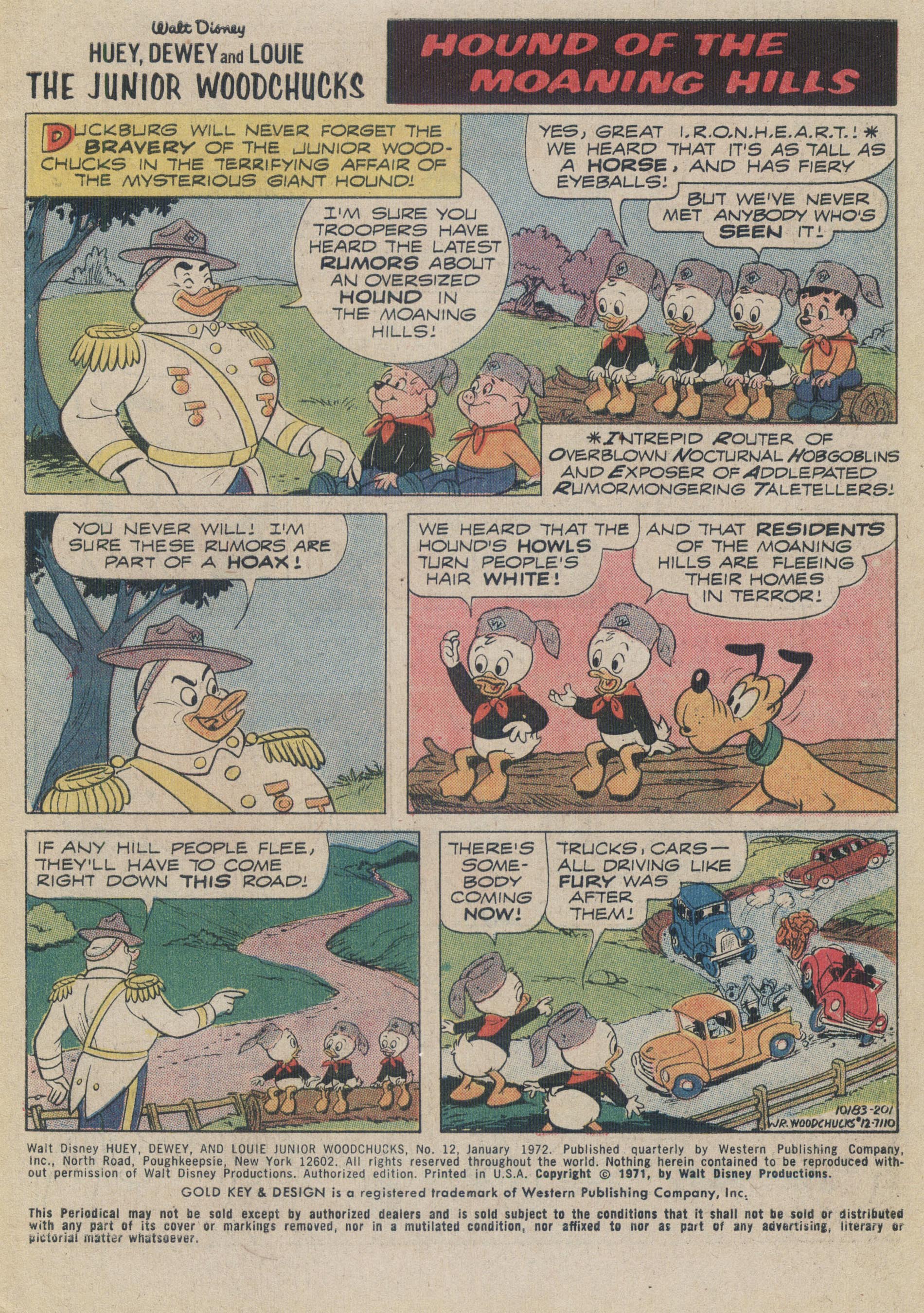 Read online Huey, Dewey, and Louie Junior Woodchucks comic -  Issue #12 - 3
