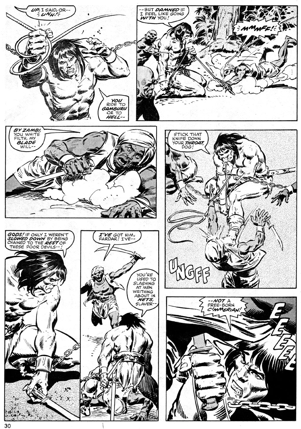 Read online The Savage Sword Of Conan comic -  Issue #41 - 30