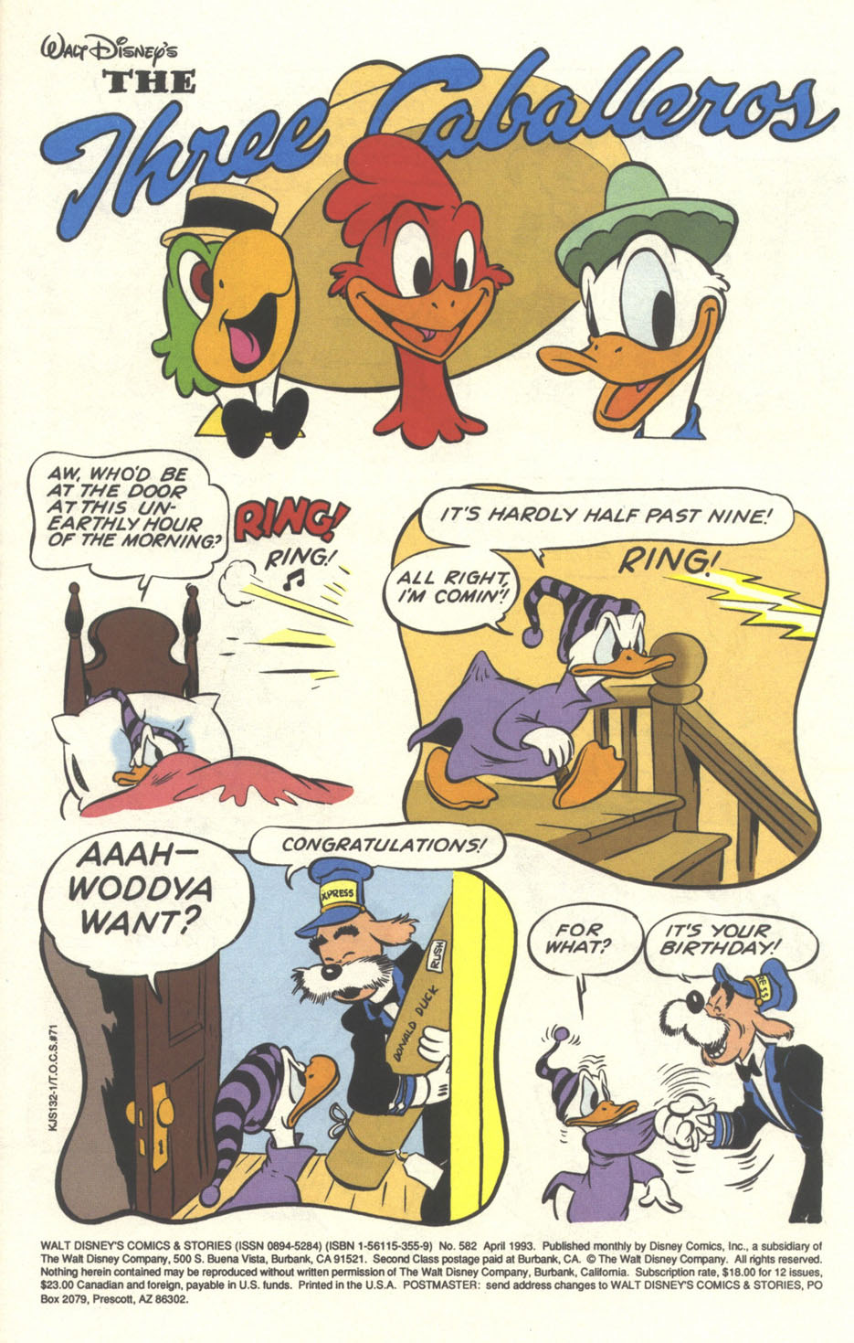 Read online Walt Disney's Comics and Stories comic -  Issue #582 - 2