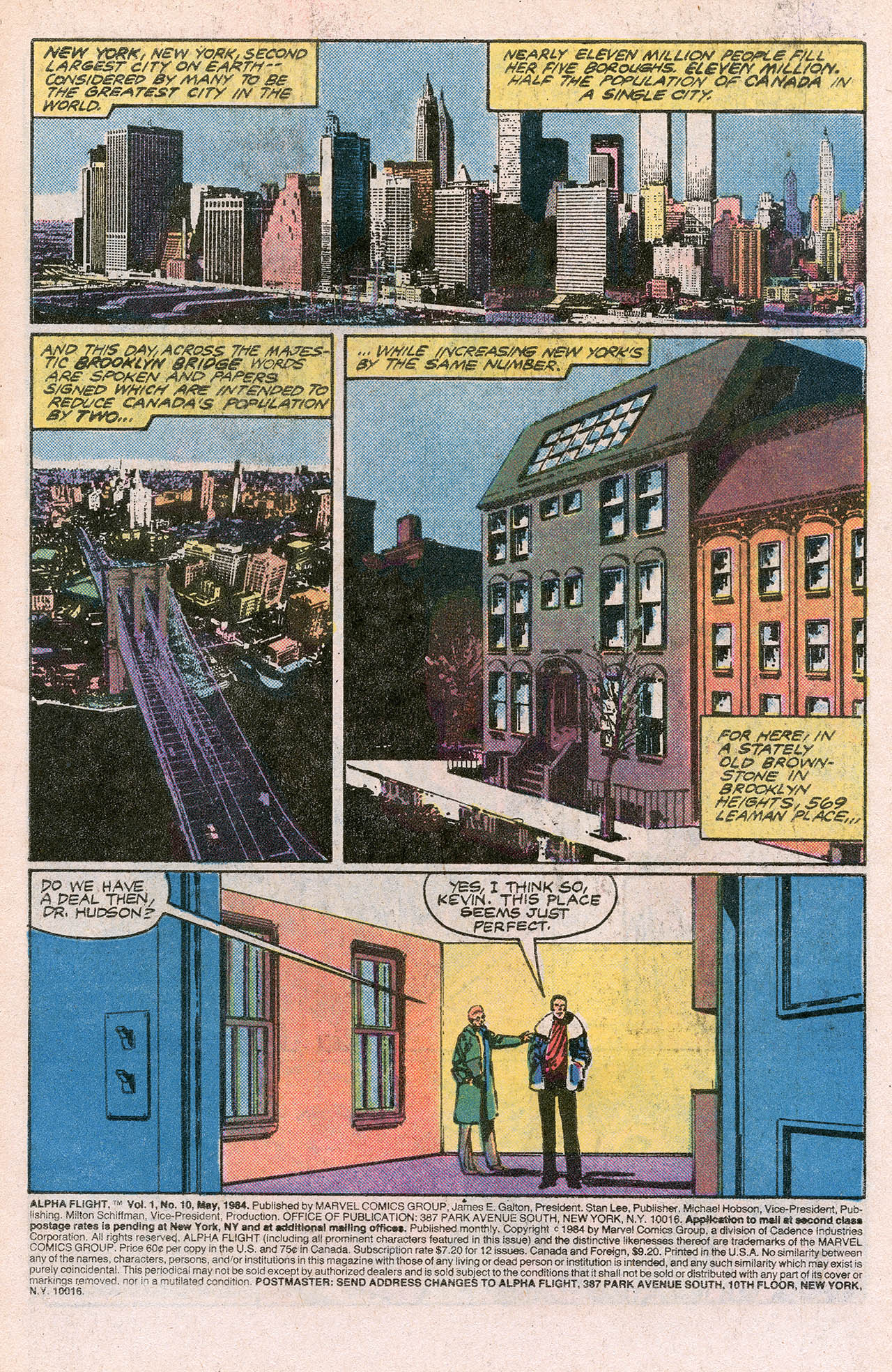 Read online Alpha Flight (1983) comic -  Issue #10 - 3