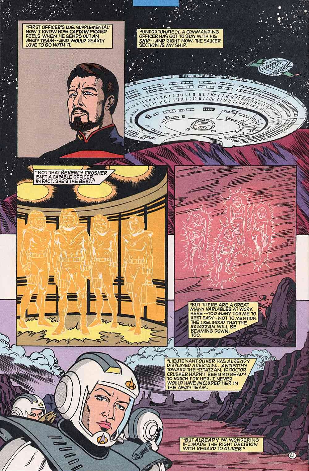 Read online Star Trek: The Next Generation (1989) comic -  Issue #41 - 22