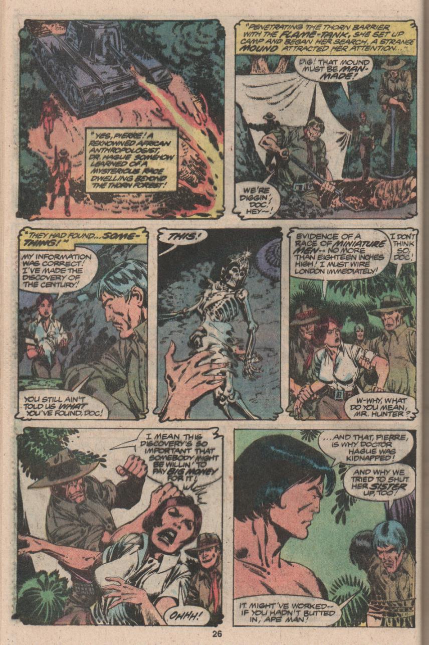 Read online Tarzan (1977) comic -  Issue # _Annual 3 - 21