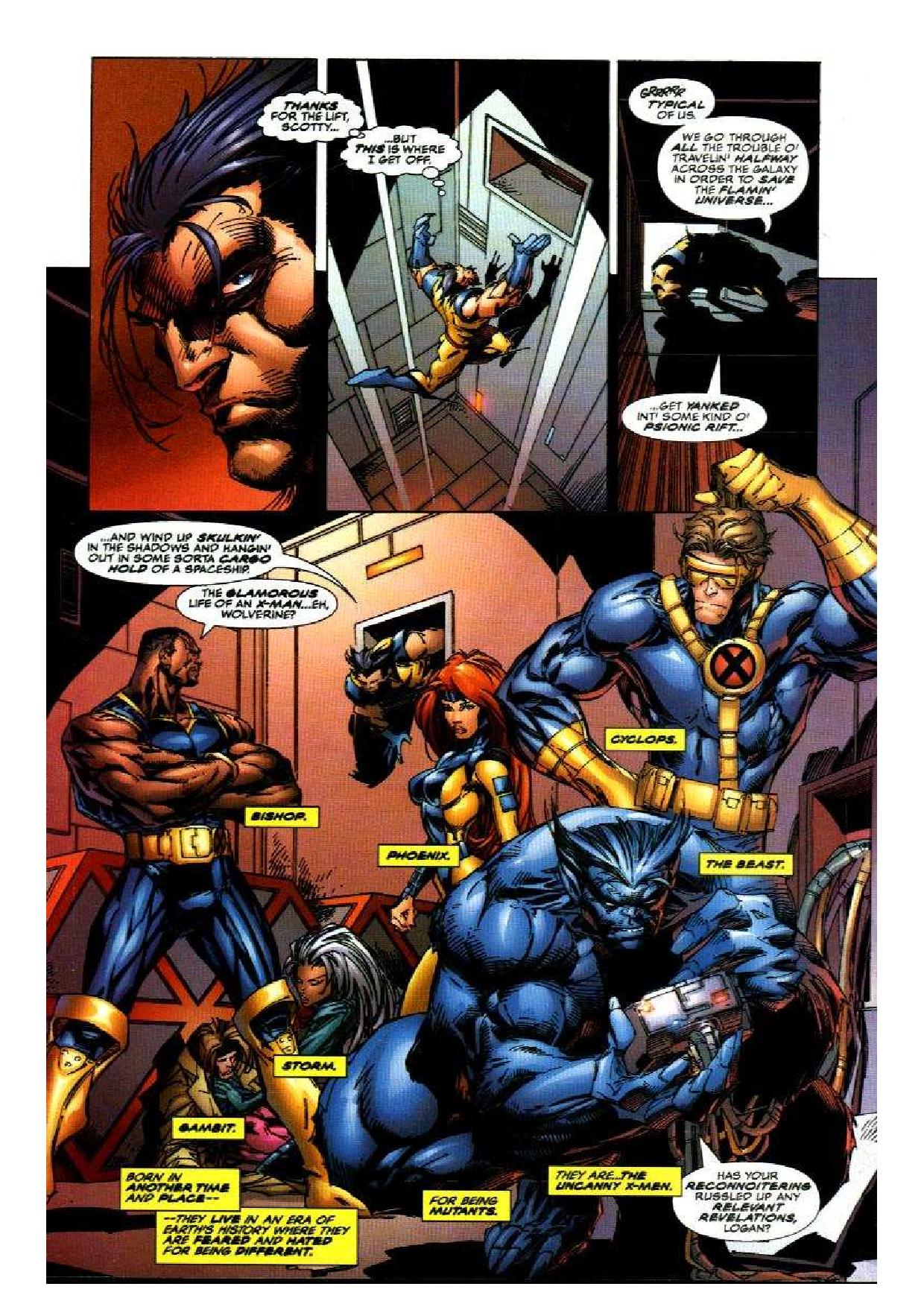 Read online Star Trek/X-Men comic -  Issue # Full - 11