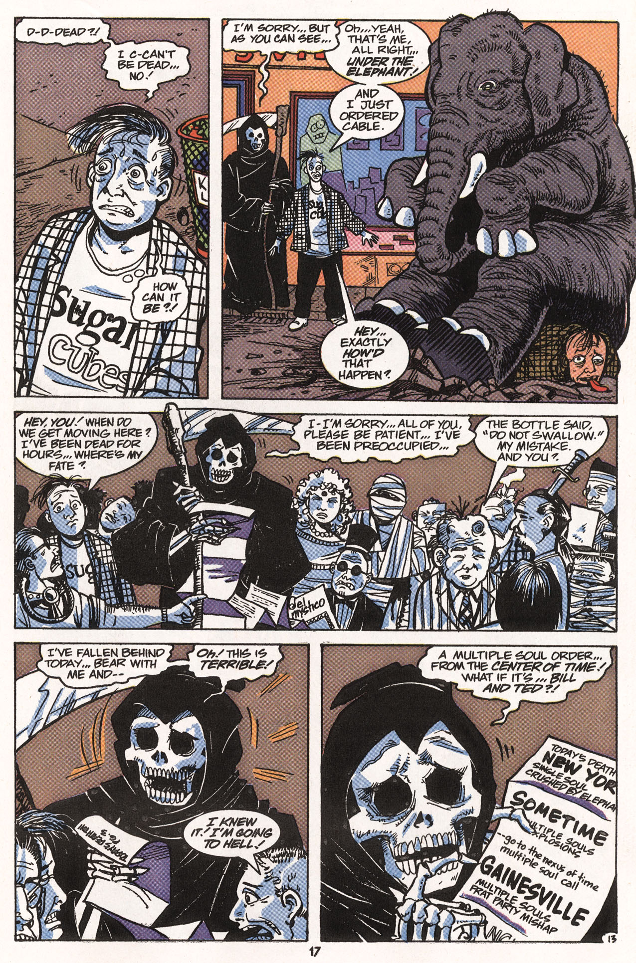 Read online Bill & Ted's Excellent Comic Book comic -  Issue #7 - 19