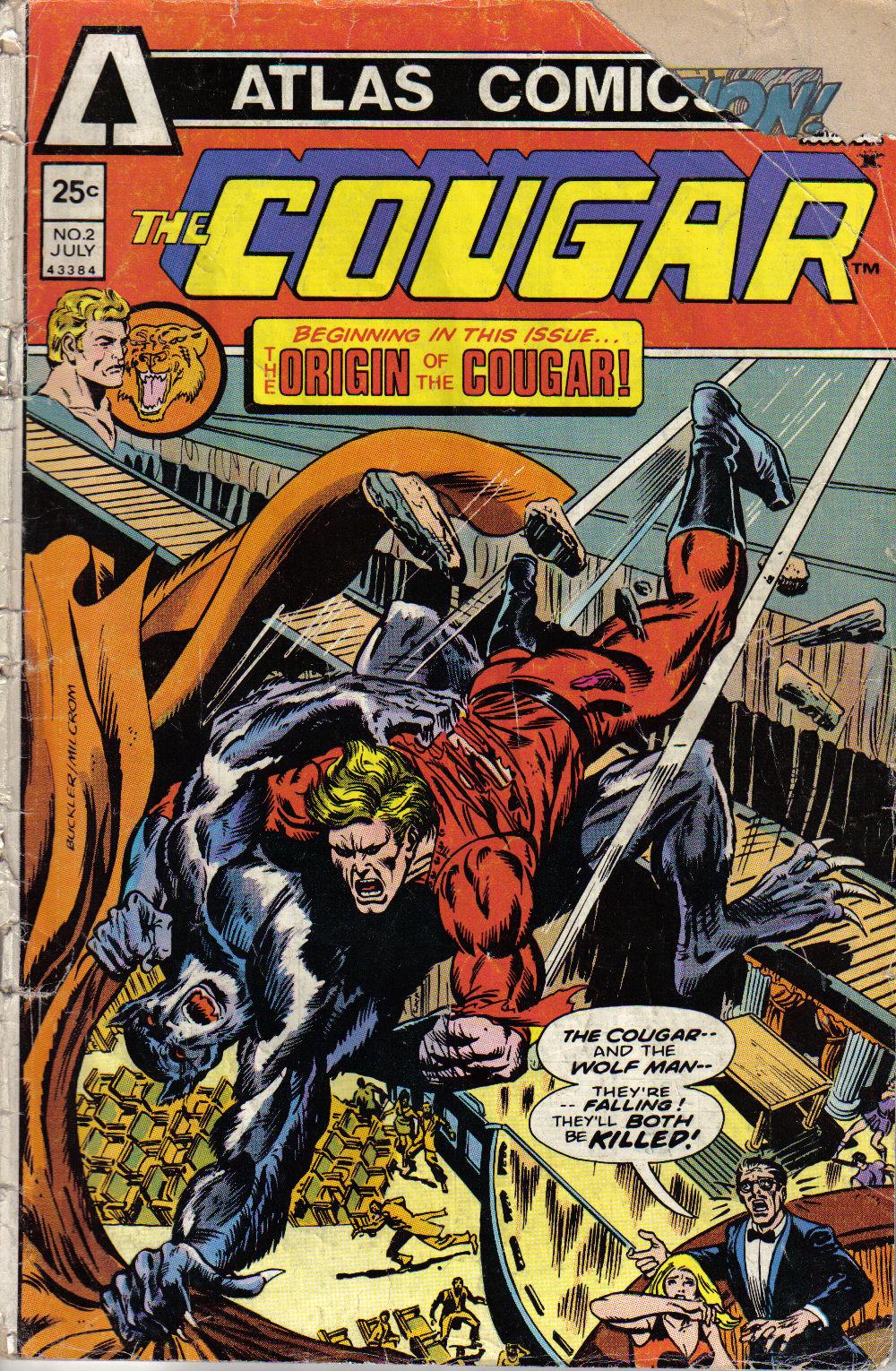 Read online The Cougar comic -  Issue #2 - 1