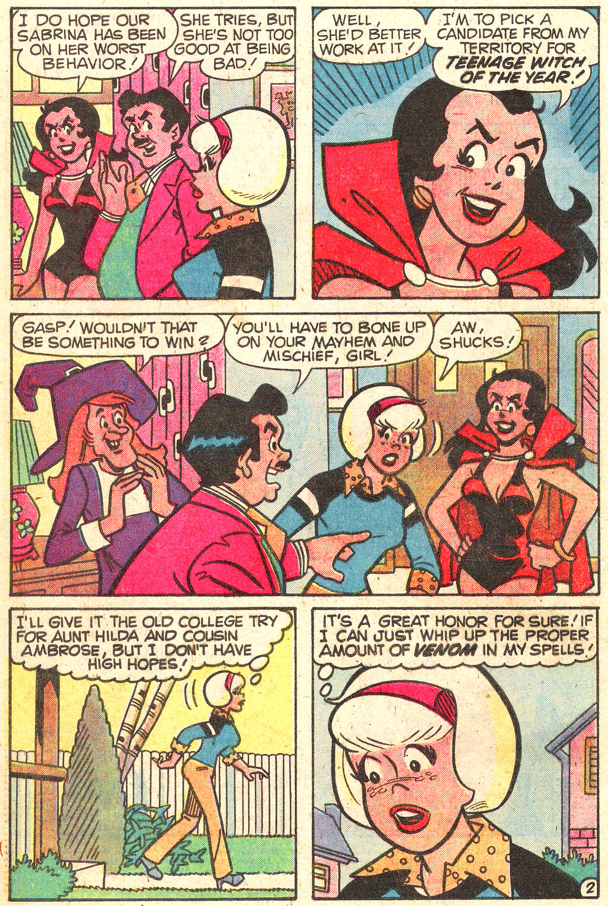 Read online Sabrina The Teenage Witch (1971) comic -  Issue #57 - 4
