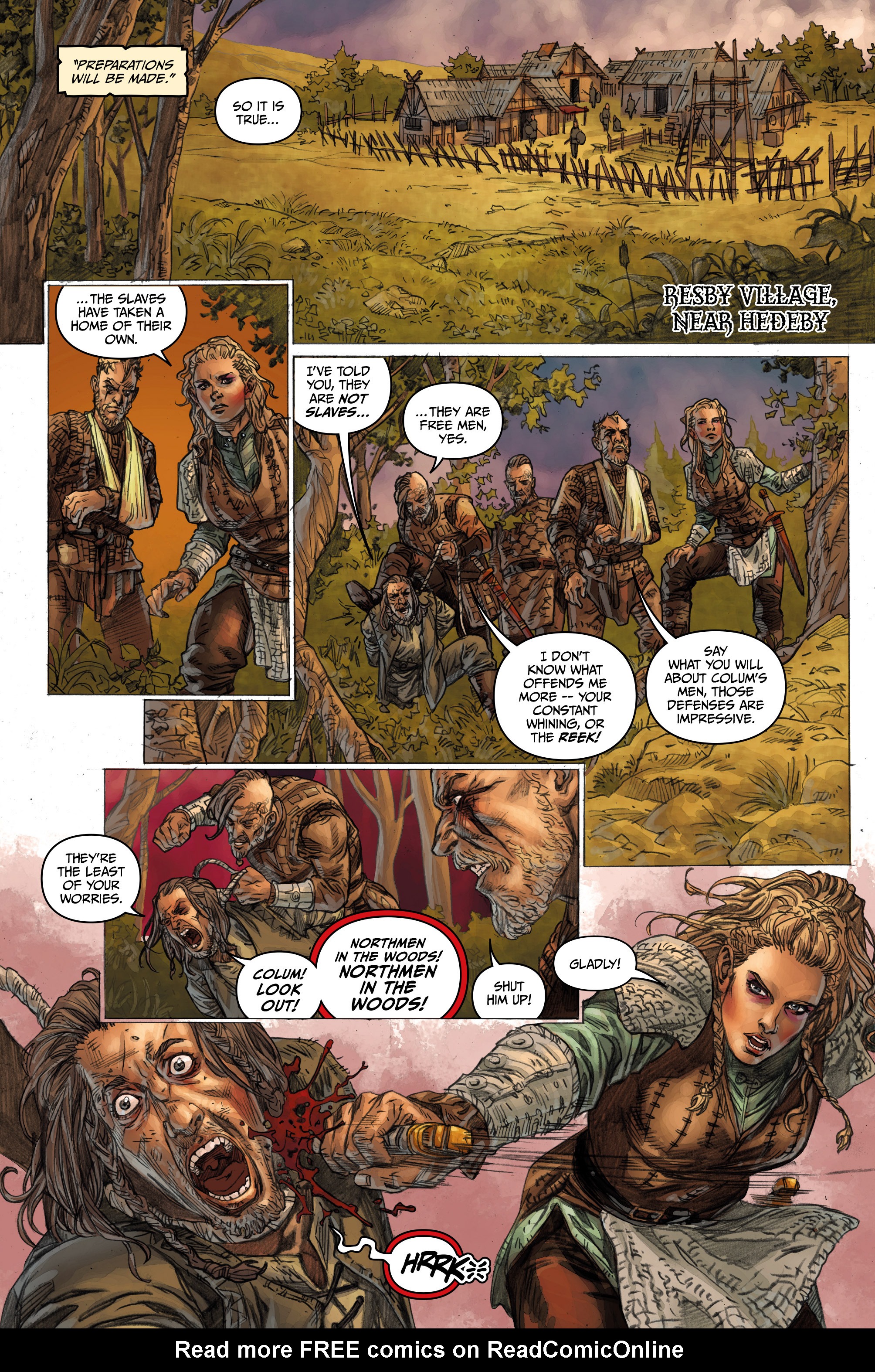 Read online Vikings: Uprising comic -  Issue #4 - 8
