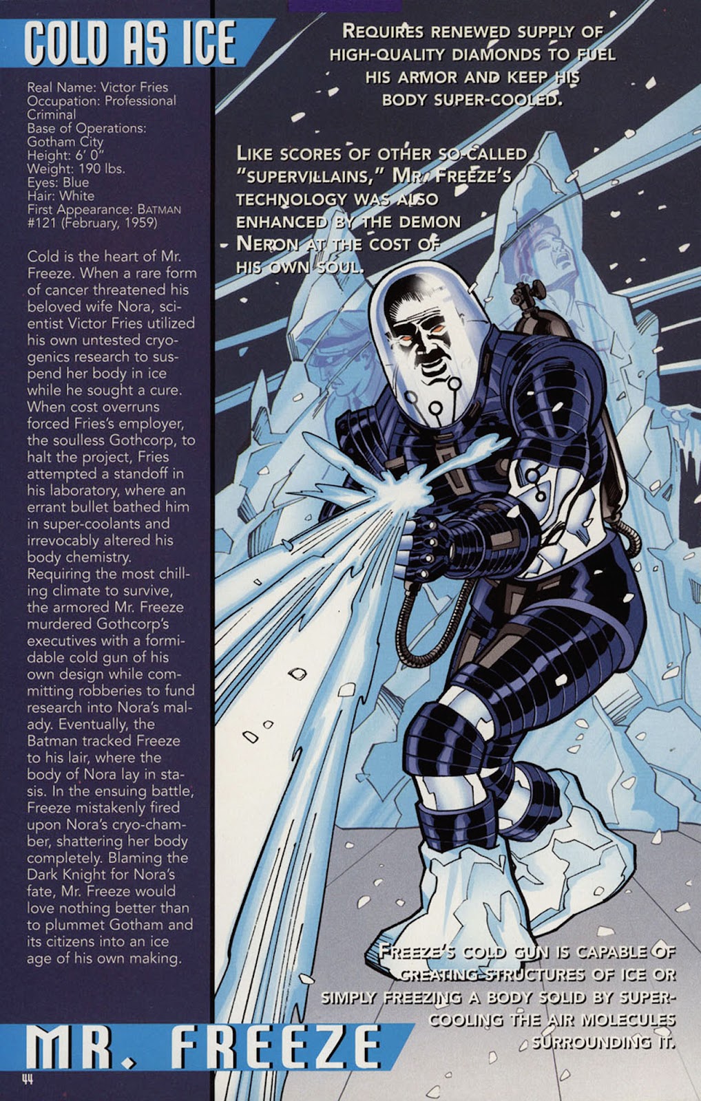 Batman Villains Secret Files issue Full - Page 44