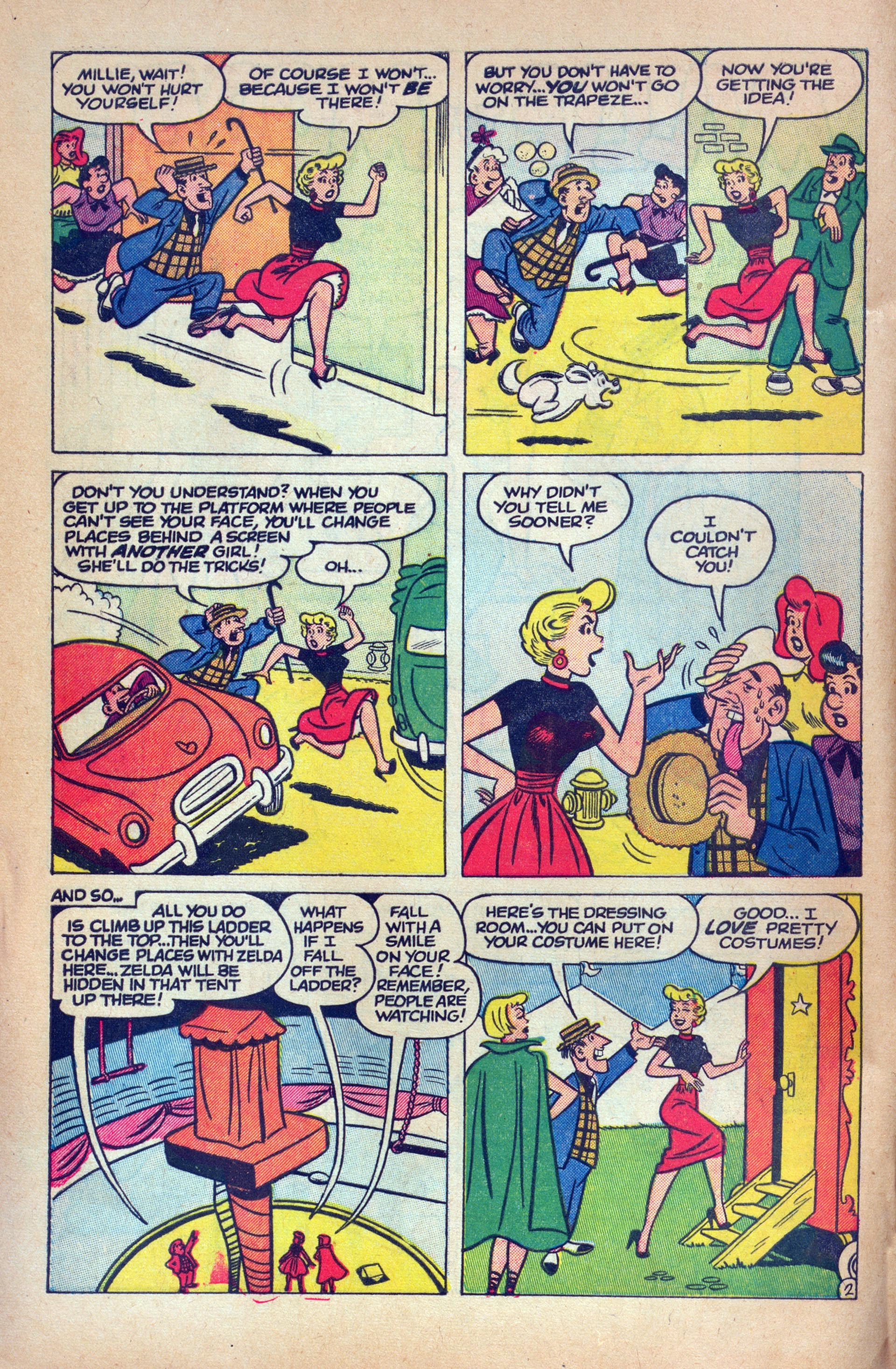 Read online Millie the Model comic -  Issue #58 - 4