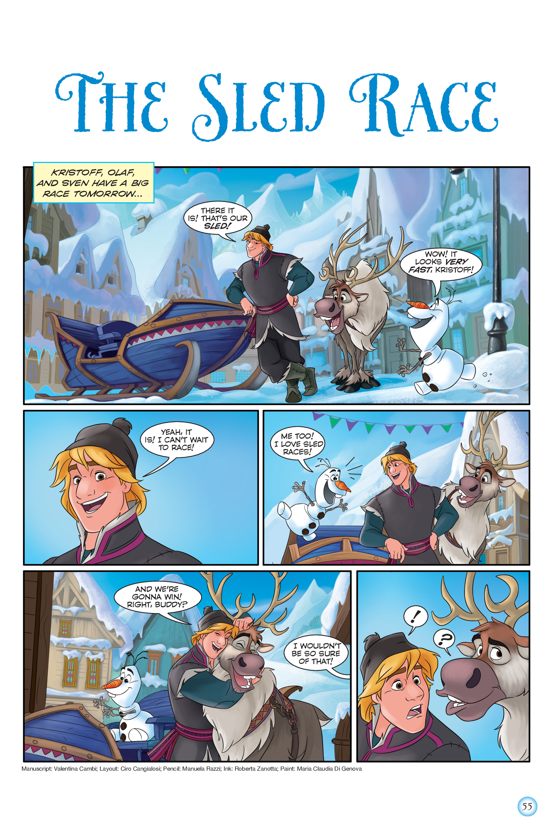 Read online Frozen Adventures: Snowy Stories comic -  Issue # TPB (Part 1) - 55