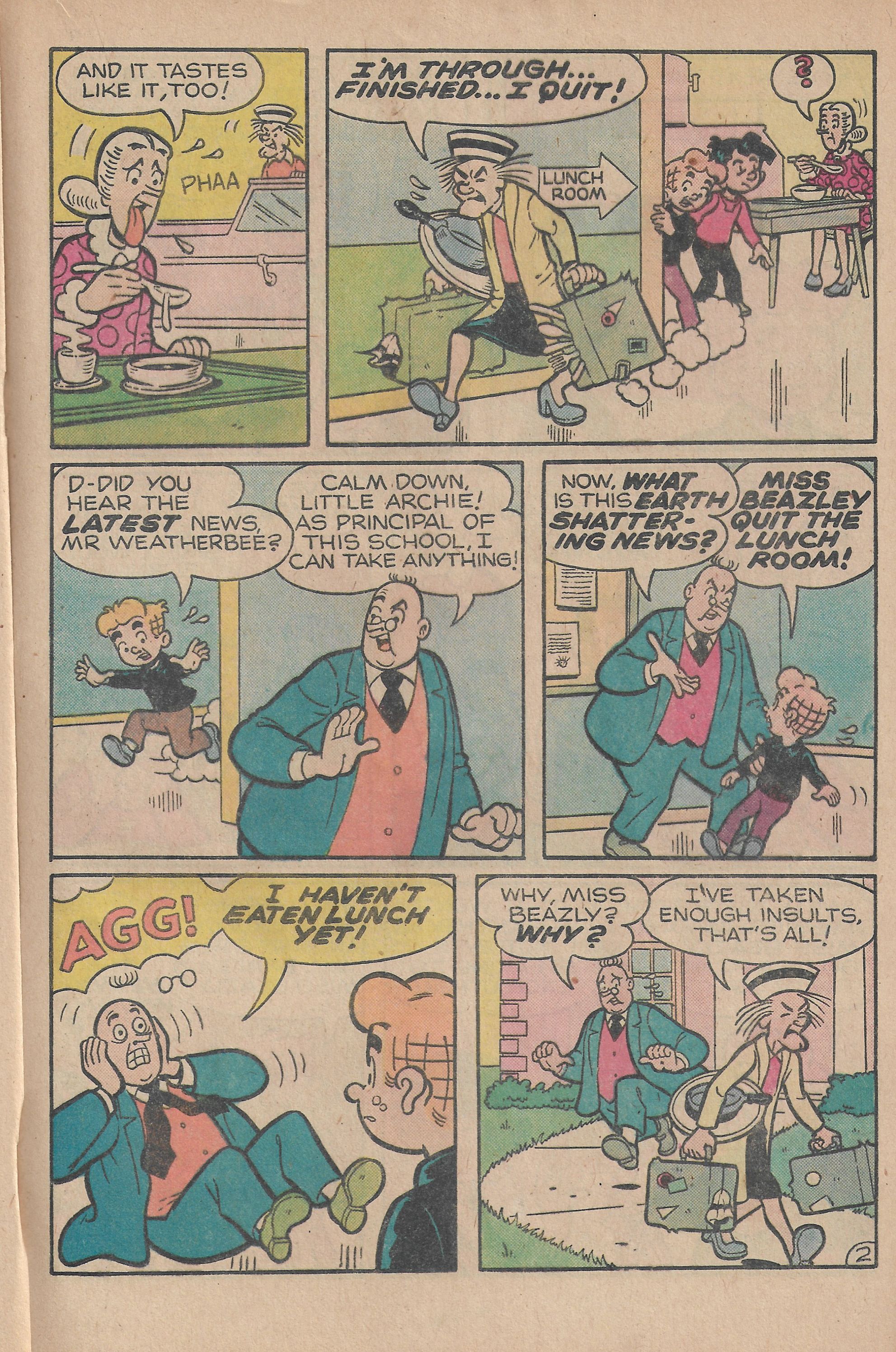 Read online Archie's TV Laugh-Out comic -  Issue #59 - 21