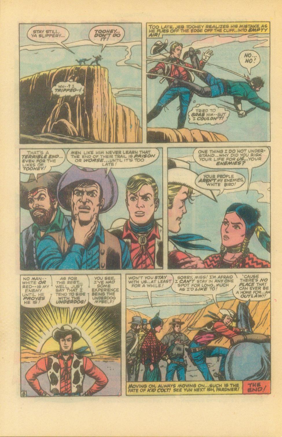 Read online Kid Colt Outlaw comic -  Issue #200 - 32