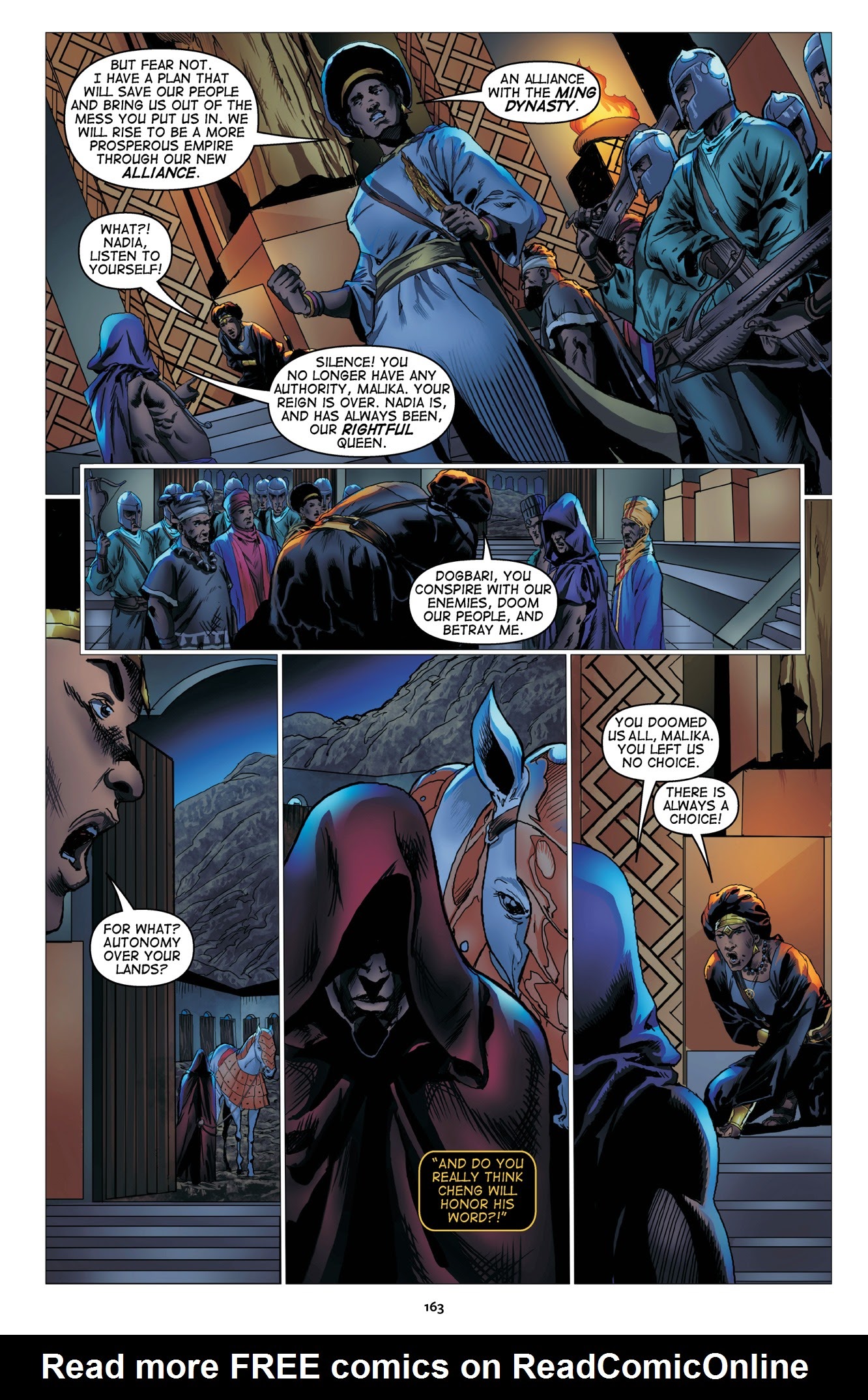 Read online Malika: Warrior Queen comic -  Issue # TPB 1 (Part 2) - 65