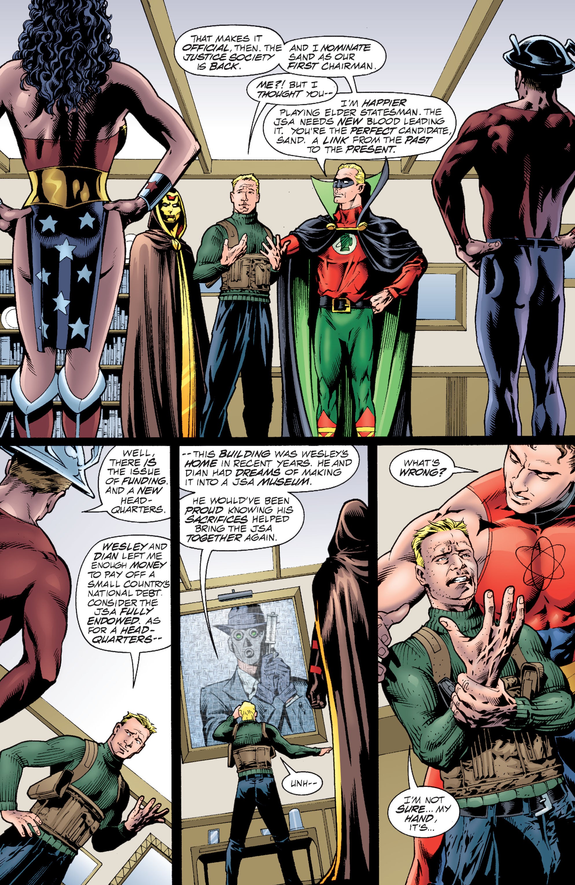 Read online JSA by Geoff Johns comic -  Issue # TPB 1 (Part 2) - 18