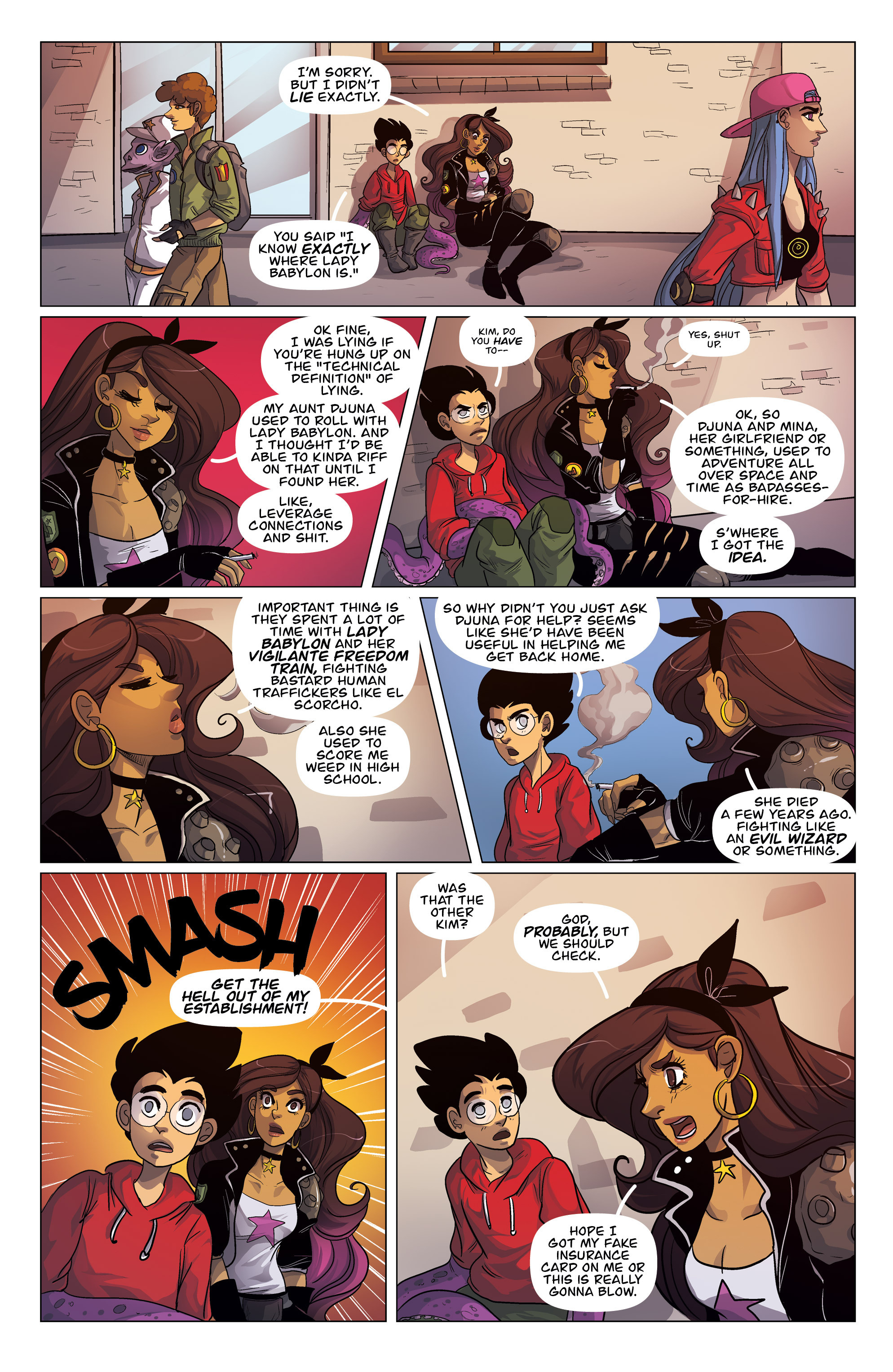 Read online Kim & Kim comic -  Issue #2 - 7
