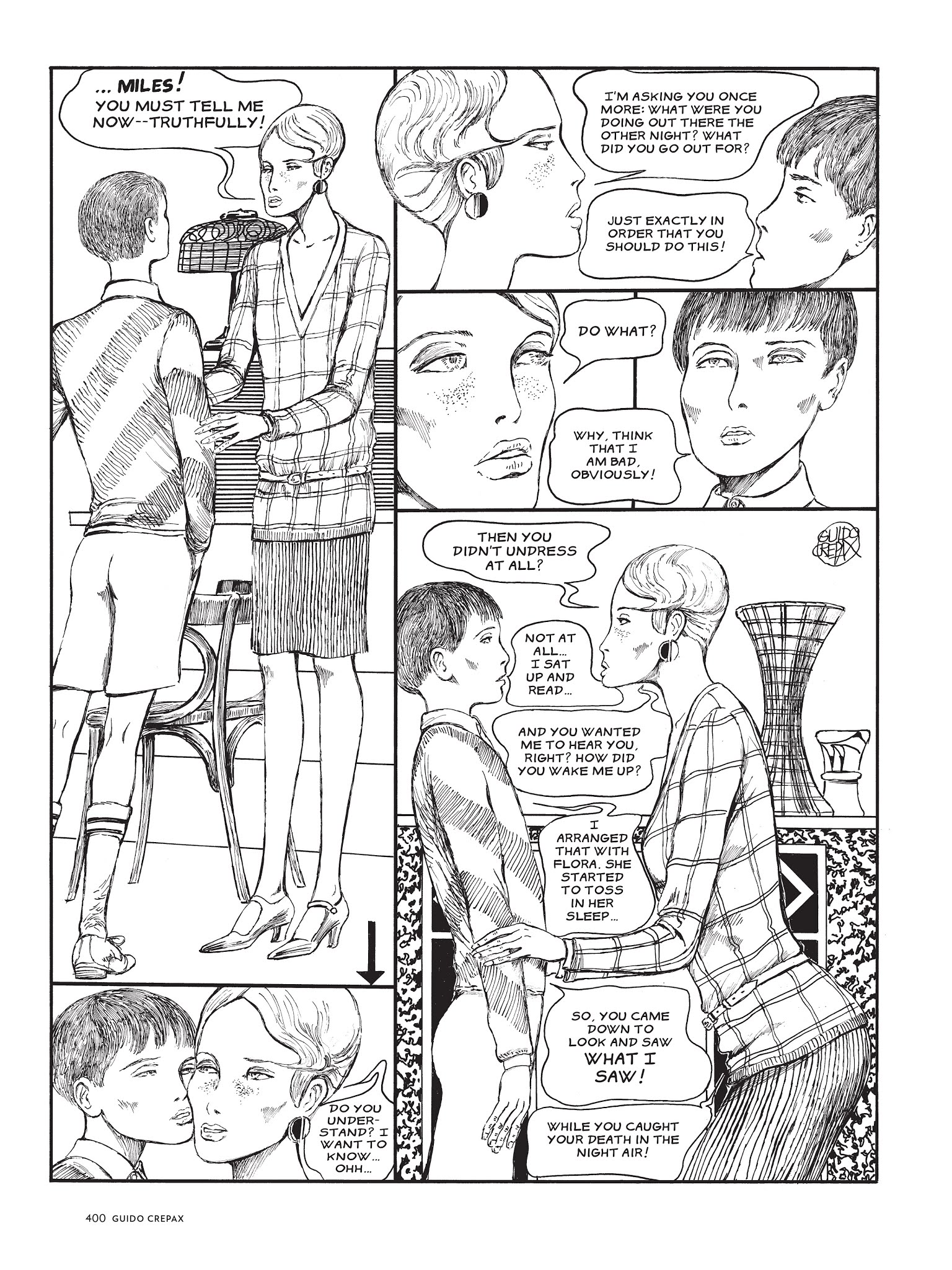 Read online The Complete Crepax comic -  Issue # TPB 3 - 386