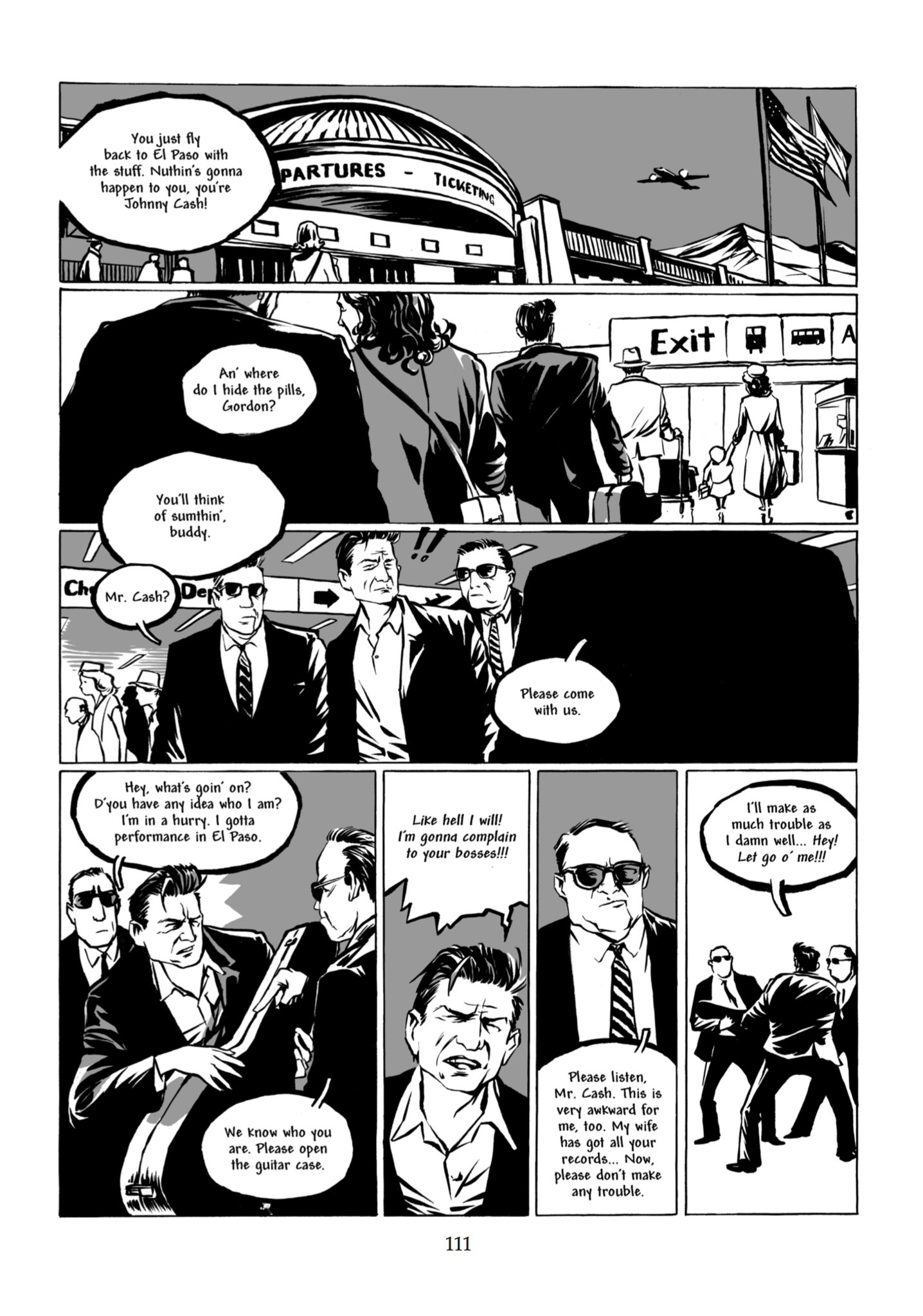 Read online Johnny Cash: I See a Darkness comic -  Issue # TPB - 107