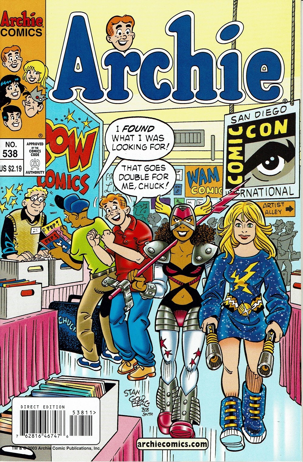 Read online Archie (1960) comic -  Issue #538 - 1