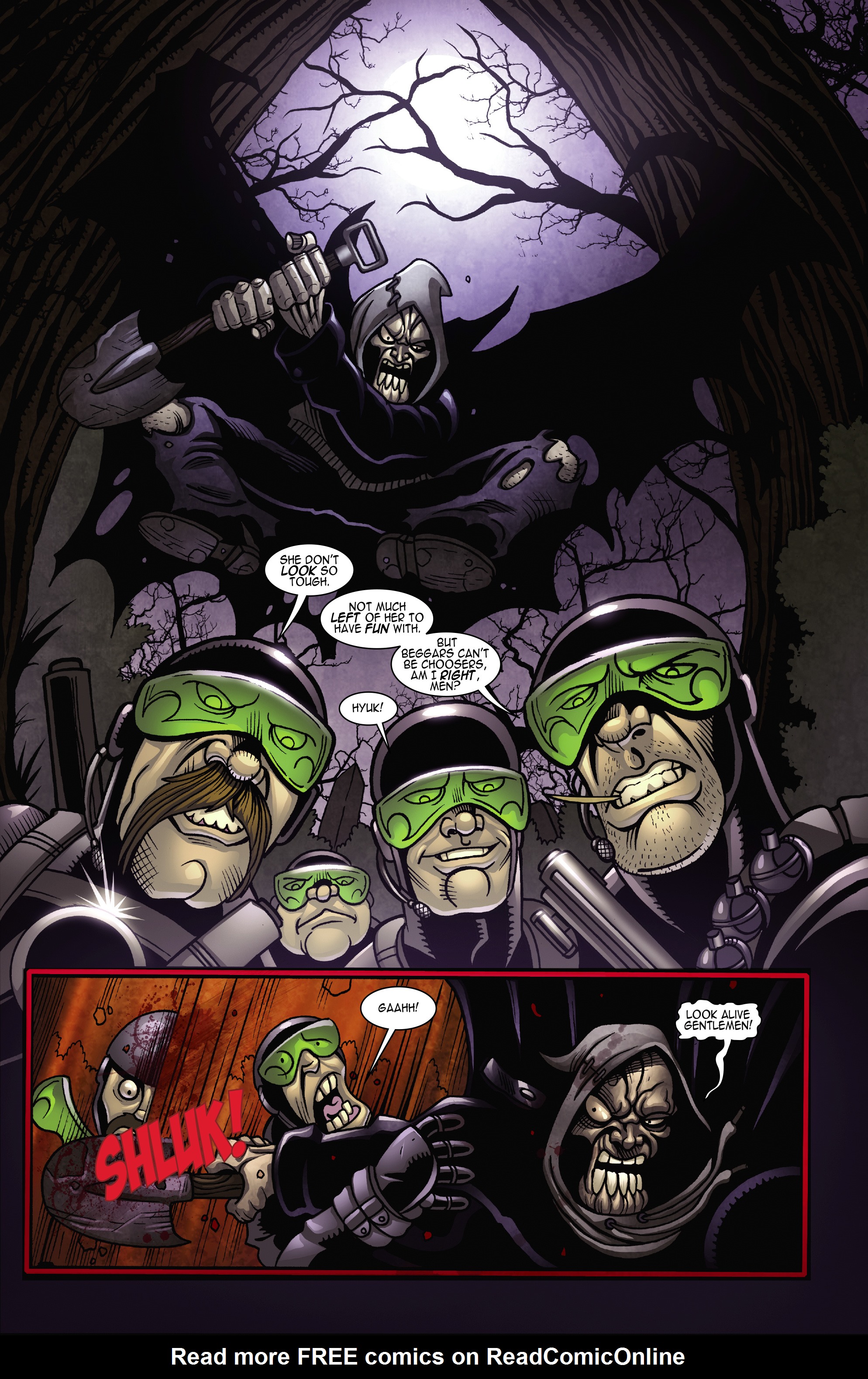 Read online The Living Corpse: Exhumed comic -  Issue #4 - 8