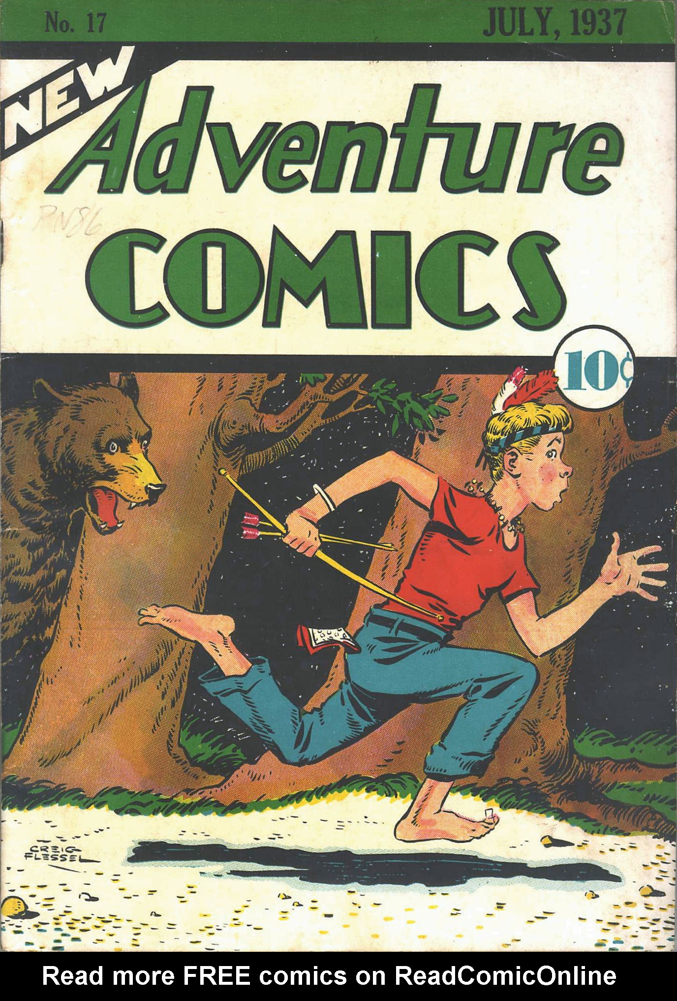 Read online Adventure Comics (1938) comic -  Issue #17 - 2
