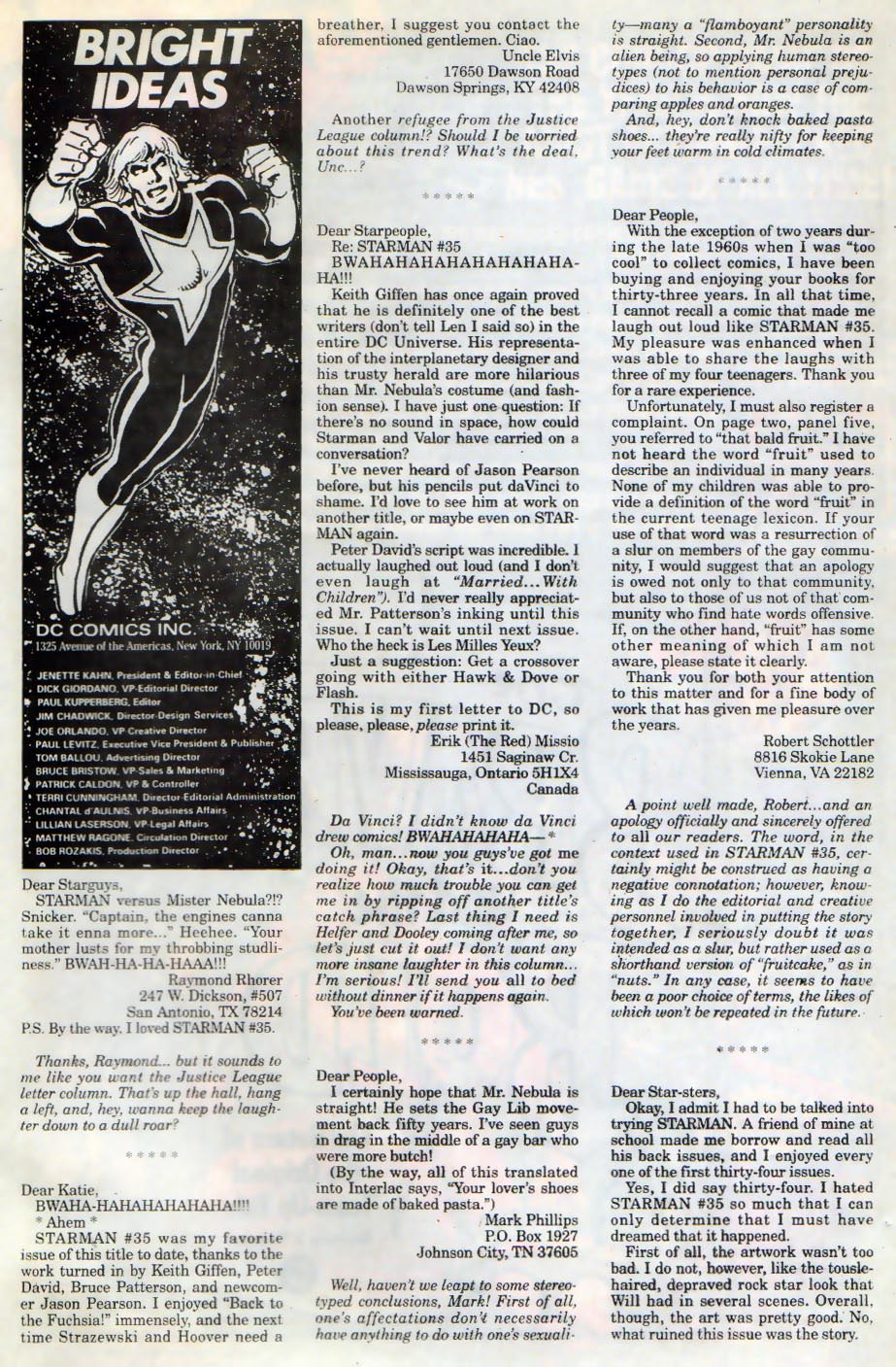 Read online Starman (1988) comic -  Issue #39 - 24