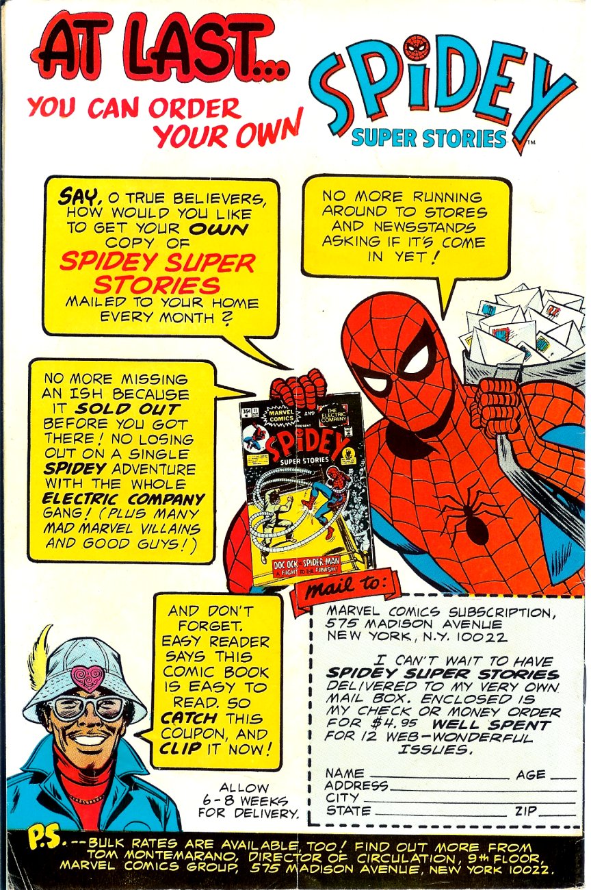 Read online Spidey Super Stories comic -  Issue #11 - 36