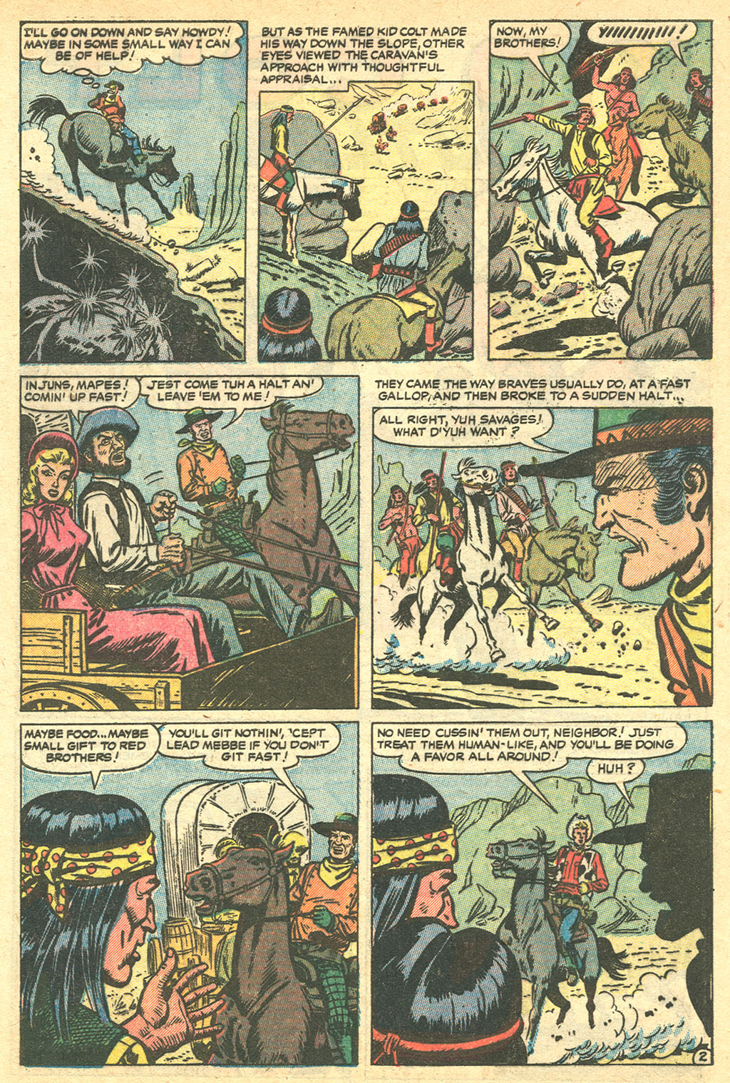 Read online Kid Colt Outlaw comic -  Issue #43 - 28