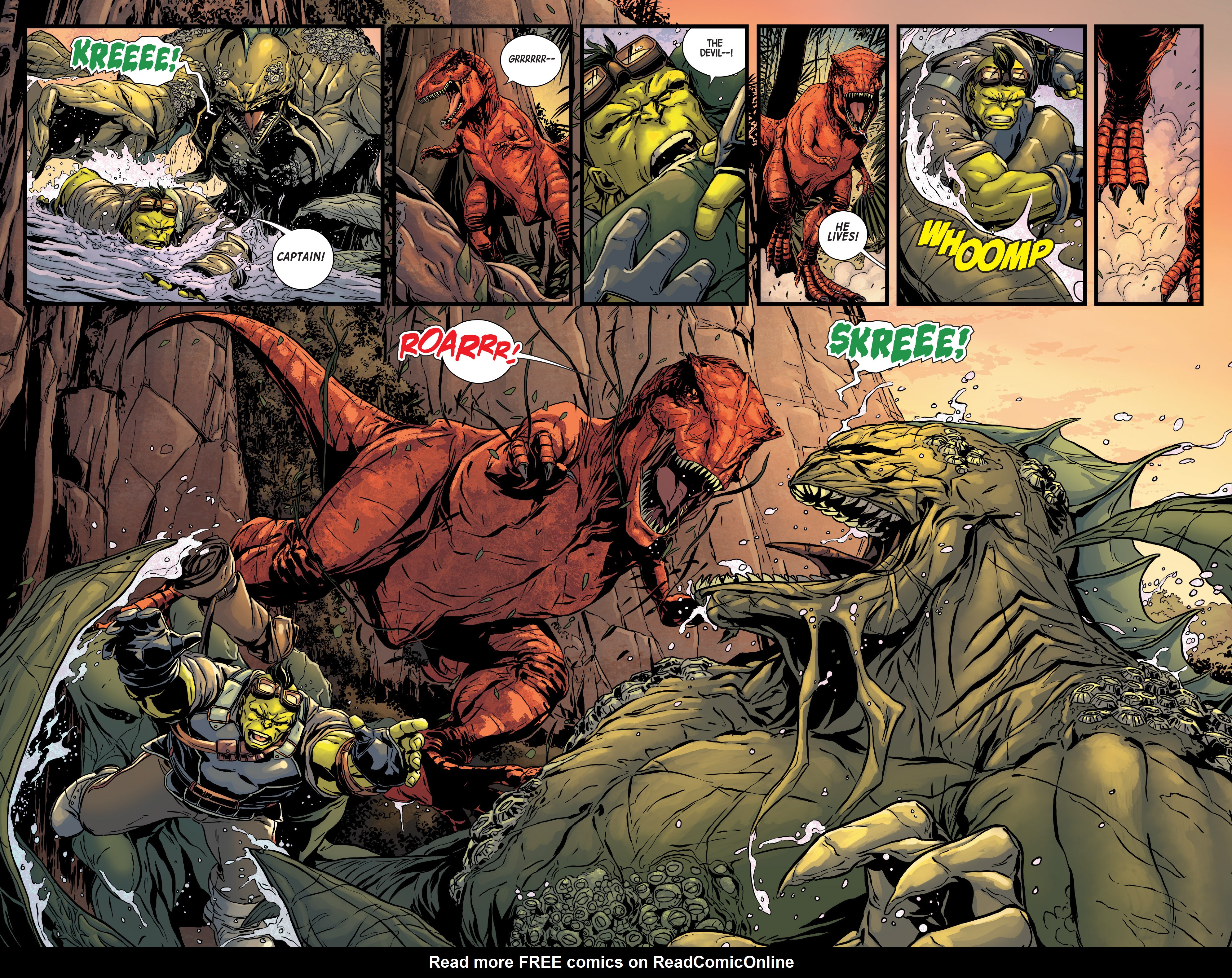 Read online Planet Hulk comic -  Issue #3 - 4