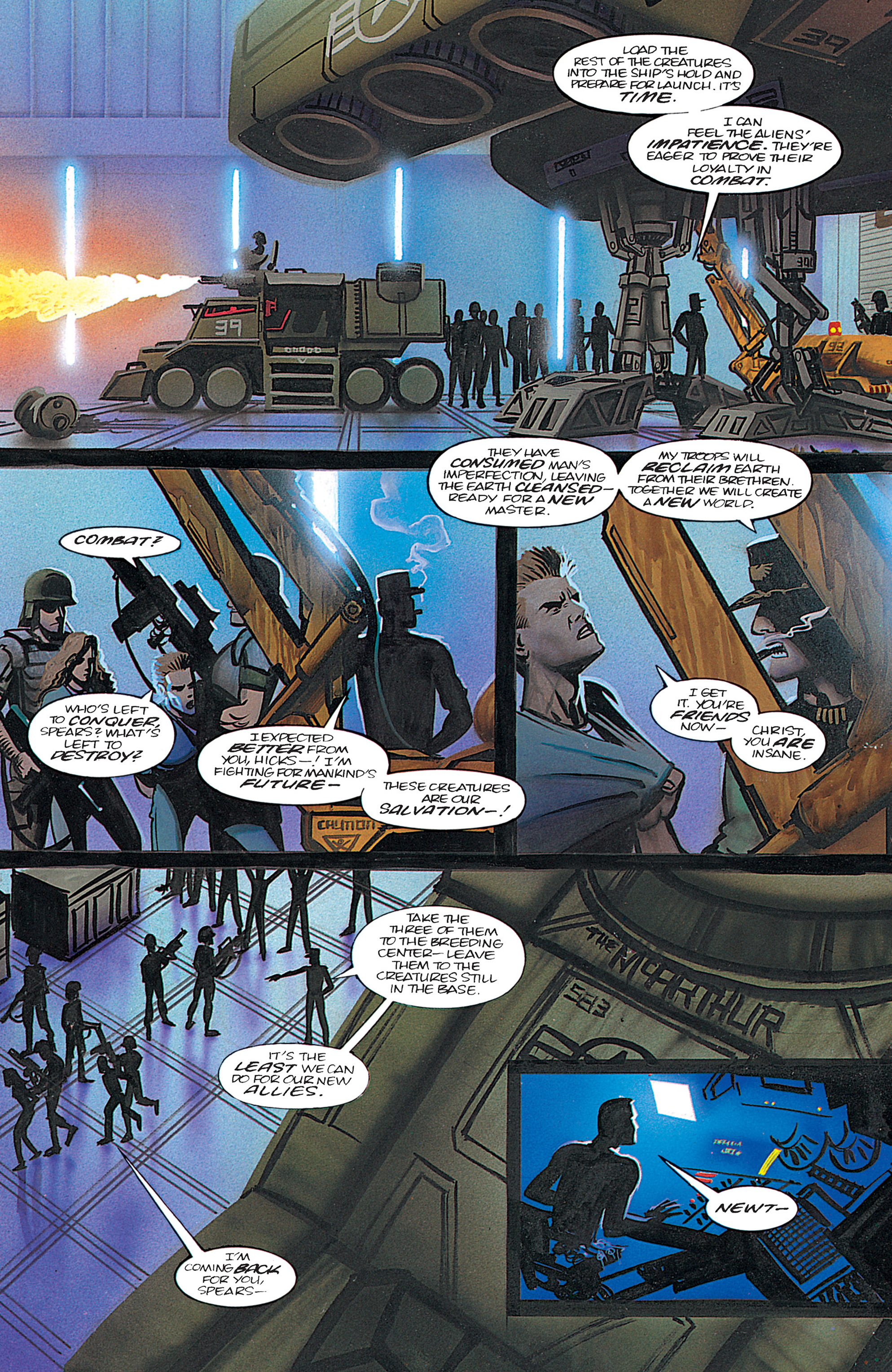 Read online Aliens: The Essential Comics comic -  Issue # TPB (Part 3) - 41