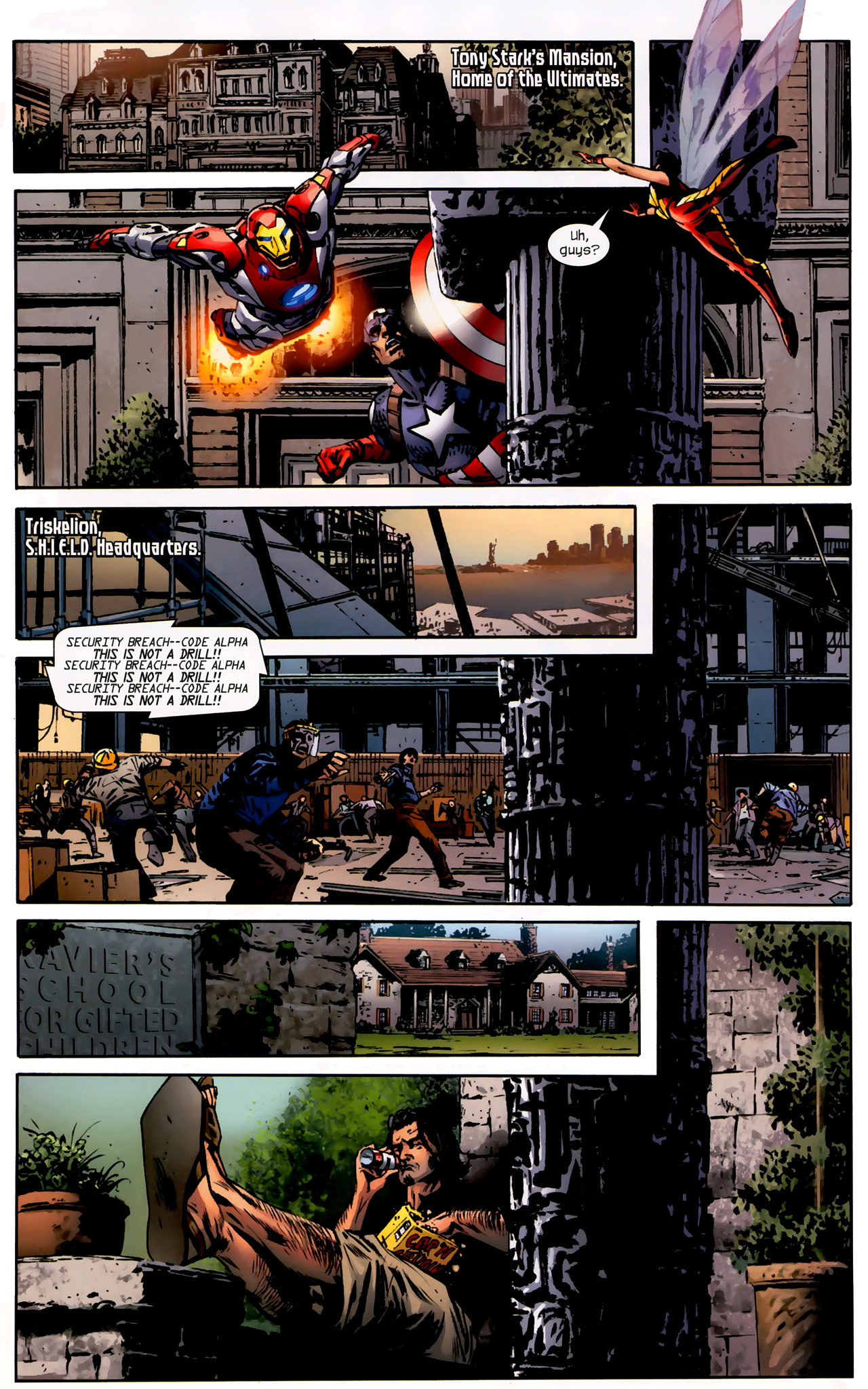 Read online Ultimate Origins comic Issue 3