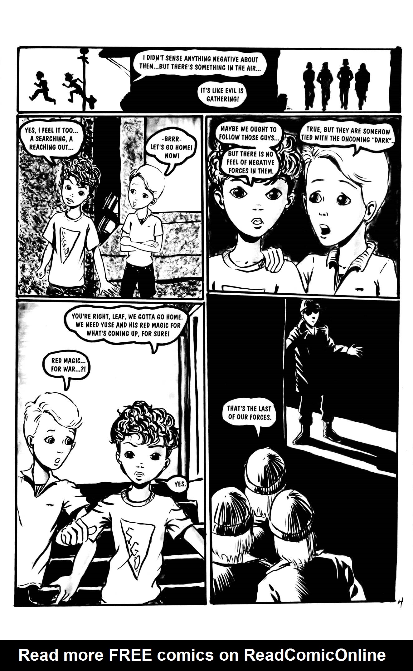 Read online Dragons in the Moon comic -  Issue #4 - 6