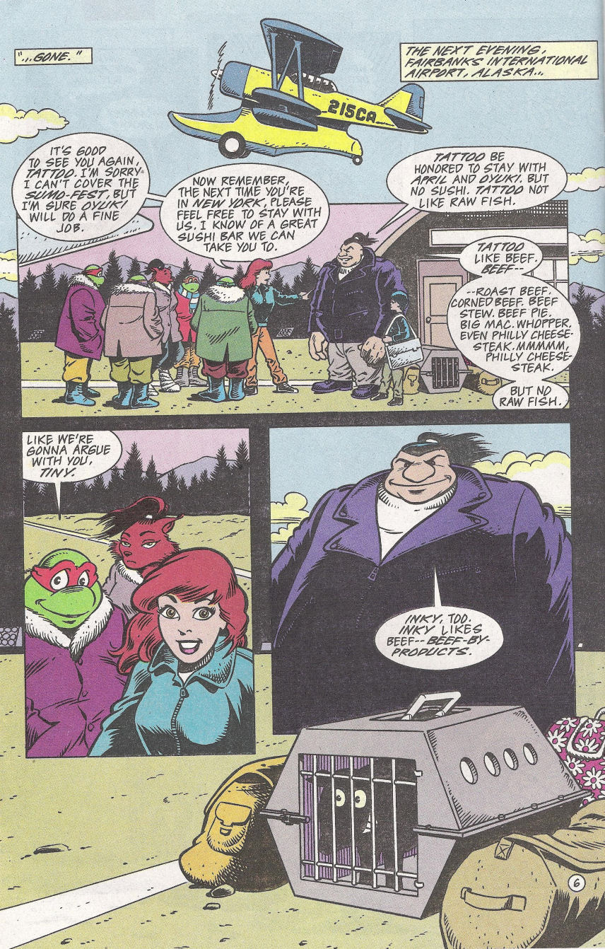 Read online Teenage Mutant Ninja Turtles Adventures (1989) comic -  Issue #67 - 8