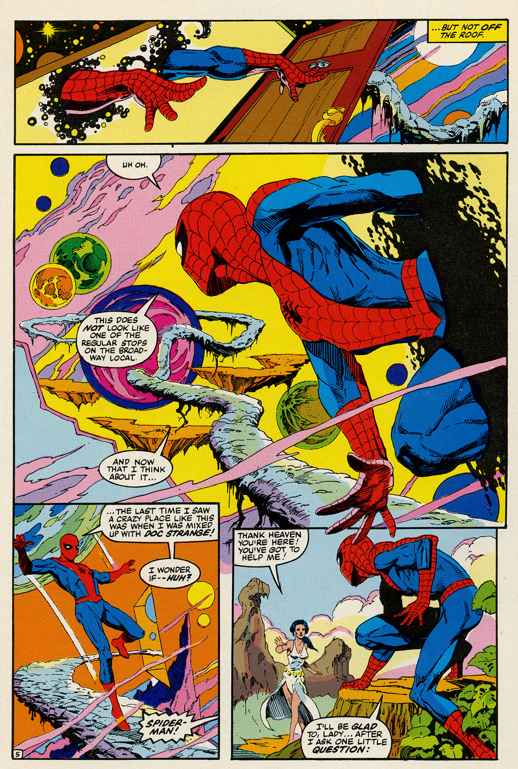 Read online Marvel Fanfare (1982) comic -  Issue #6 - 7