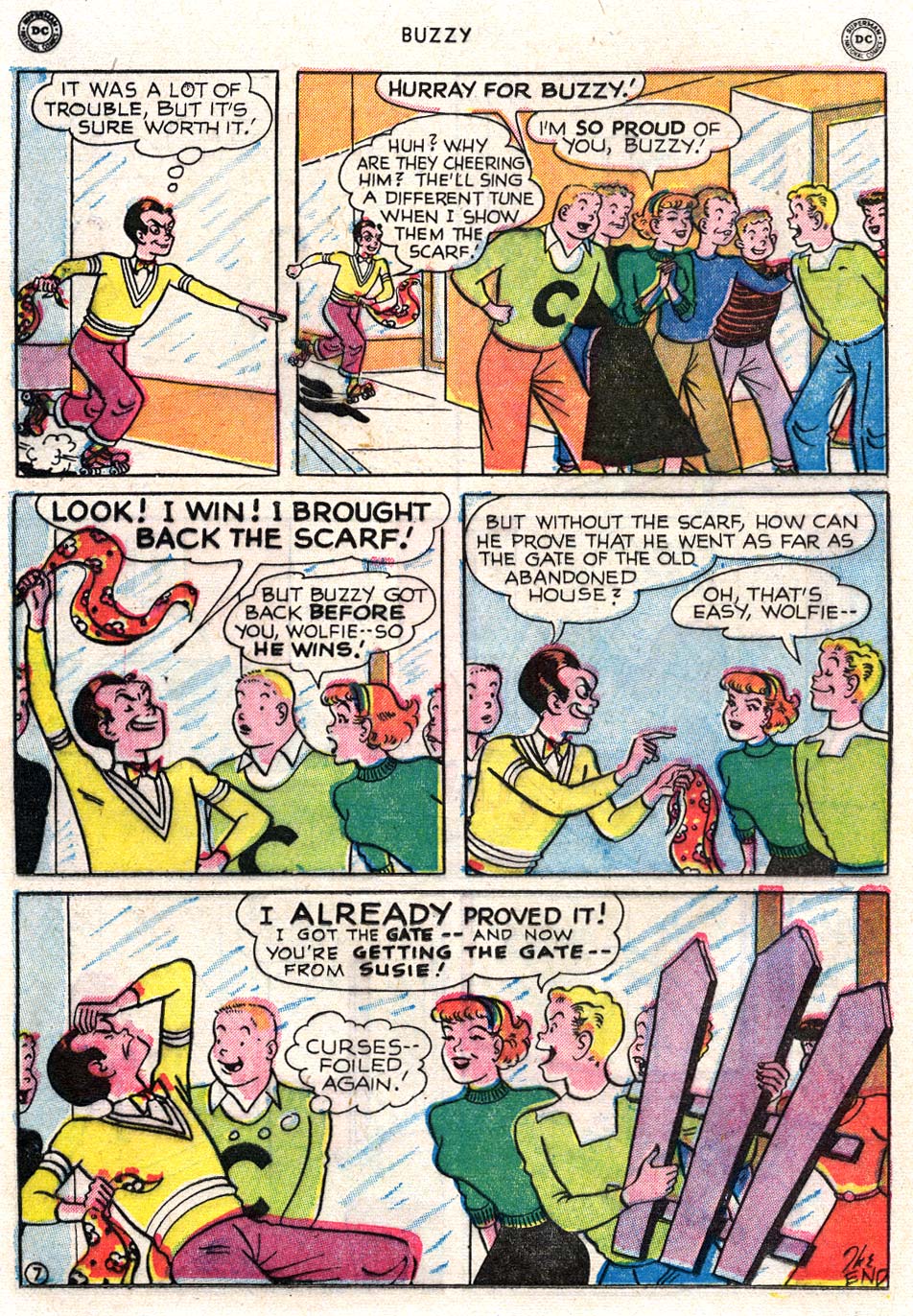 Read online Buzzy comic -  Issue #34 - 36
