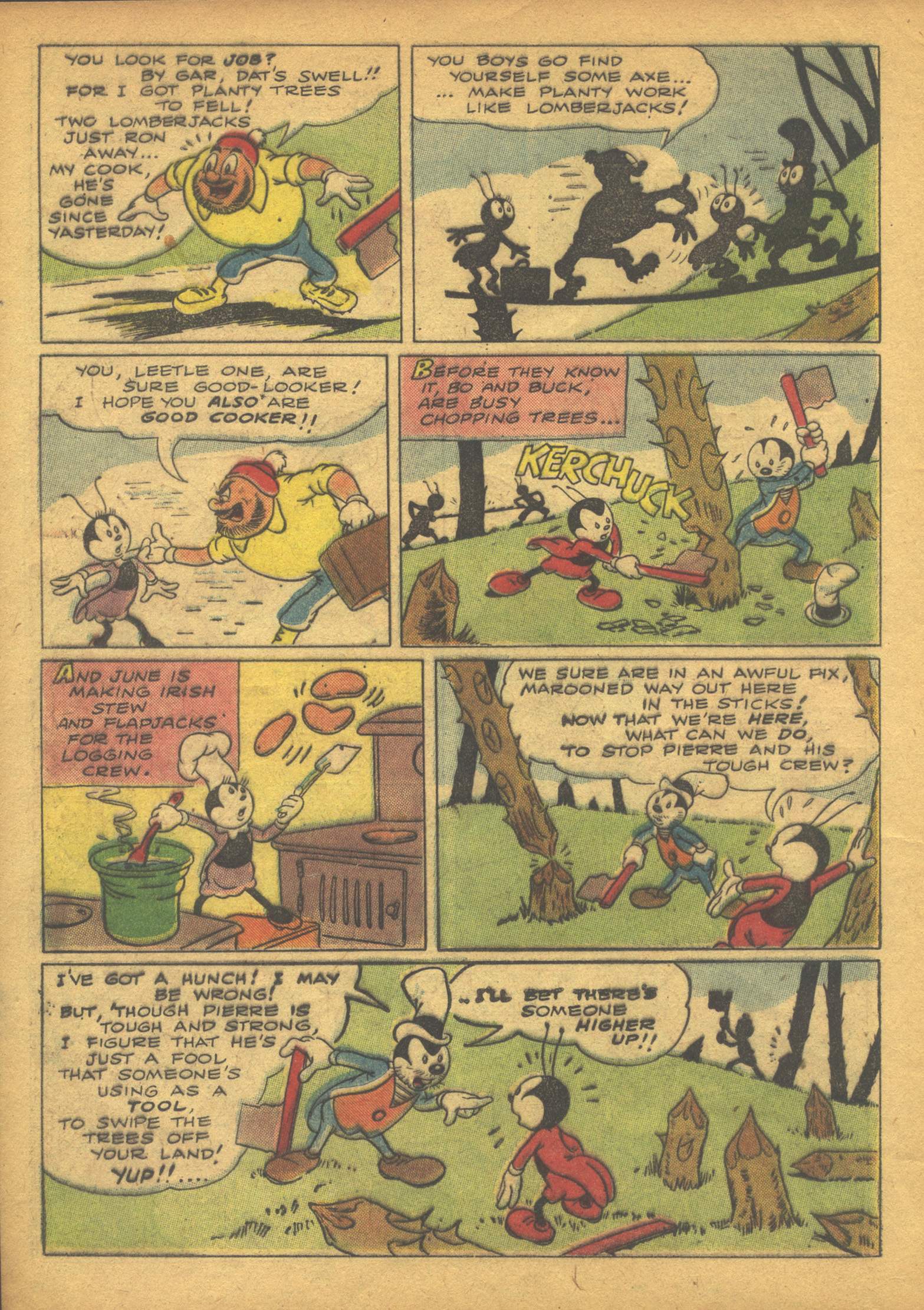 Read online Walt Disney's Comics and Stories comic -  Issue #67 - 16