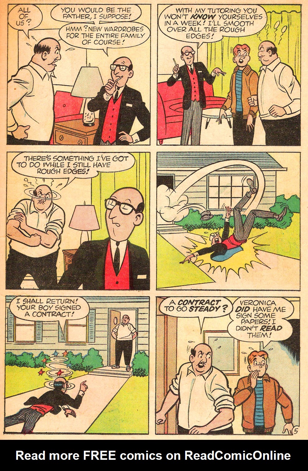 Read online Pep Comics comic -  Issue #181 - 7