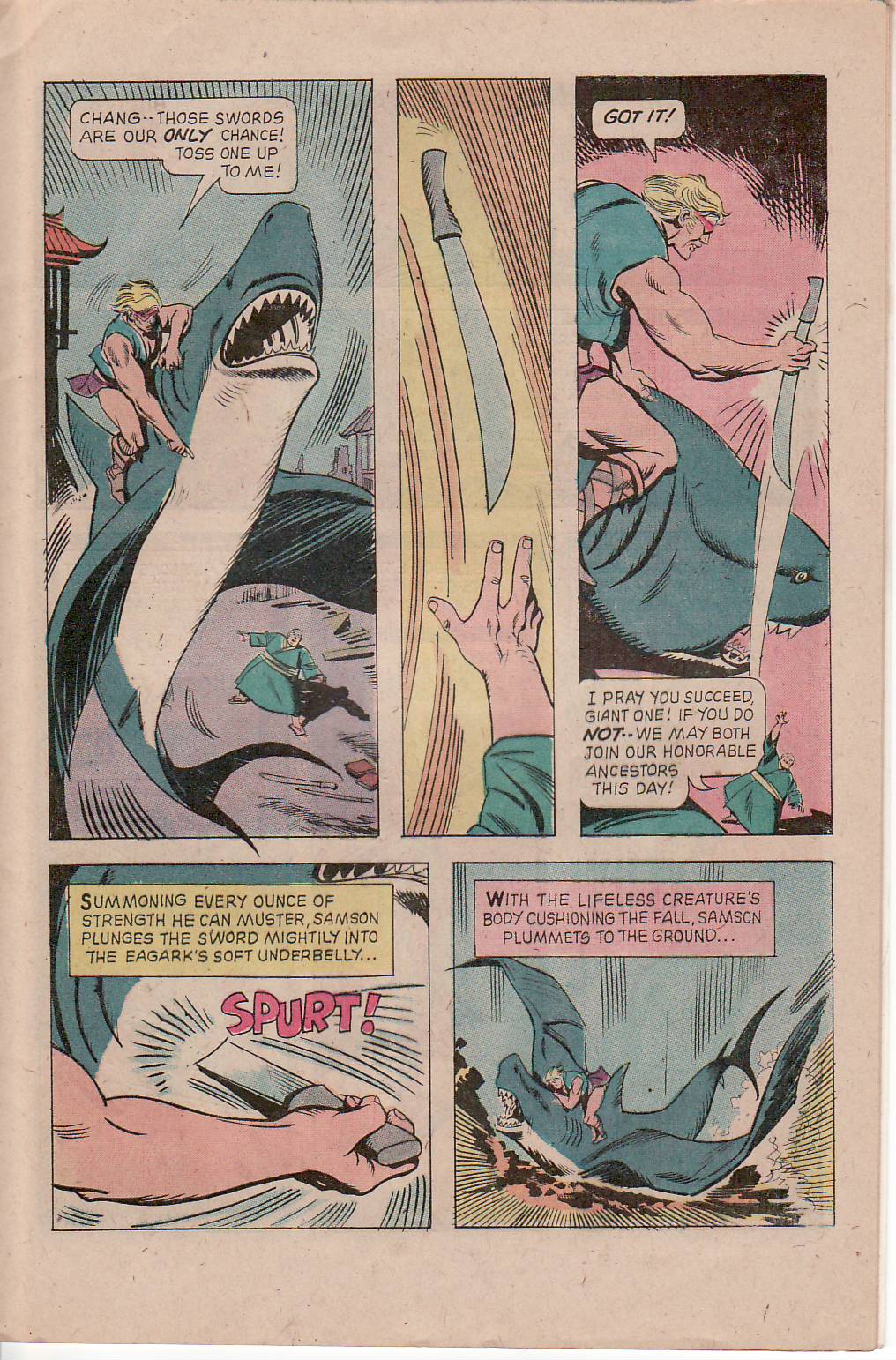Read online Mighty Samson (1964) comic -  Issue #24 - 9