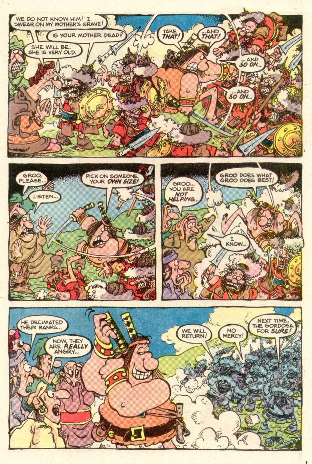 Read online Sergio Aragonés Groo the Wanderer comic -  Issue #11 - 9