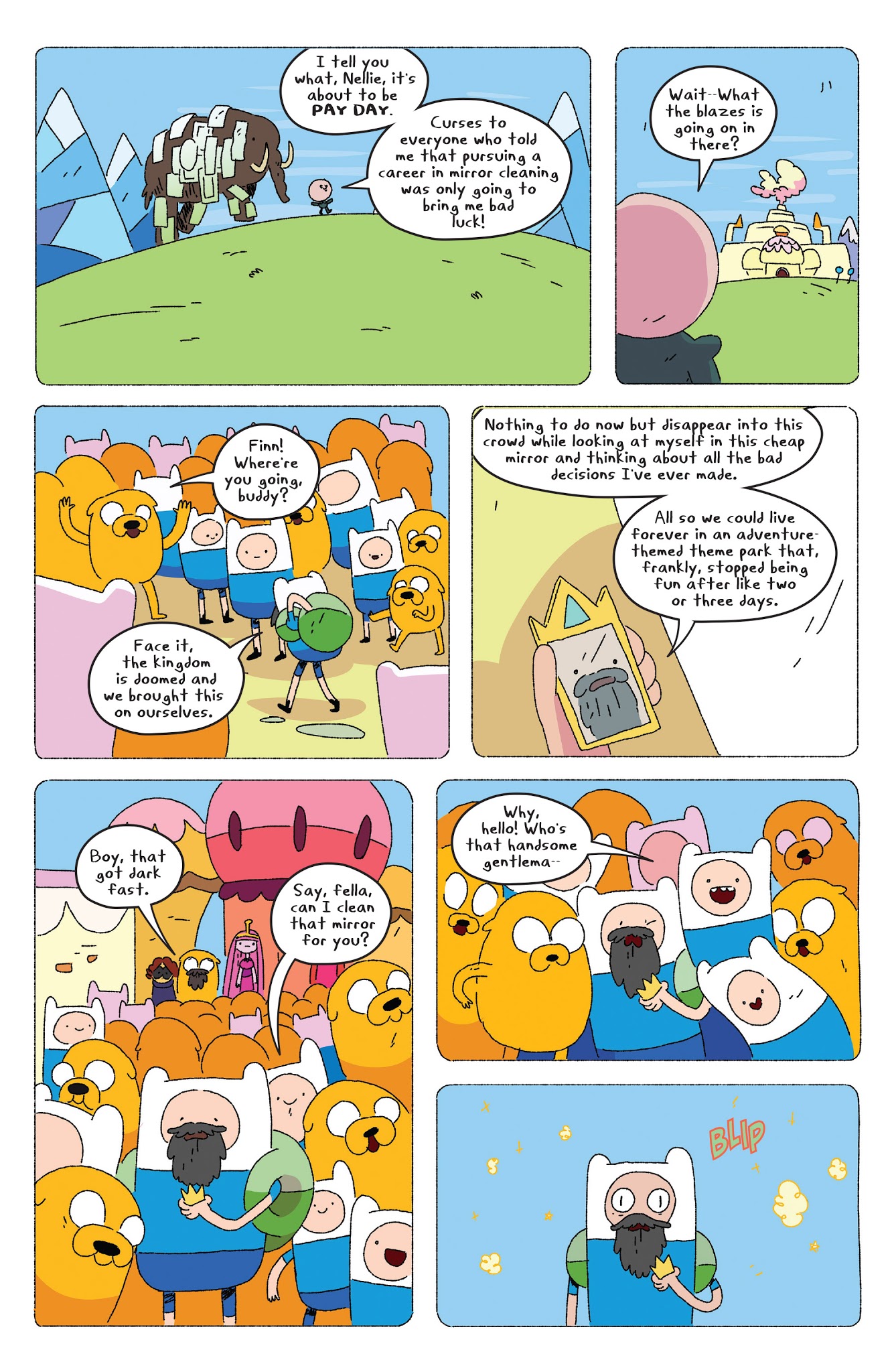 Read online Adventure Time comic -  Issue #73 - 17