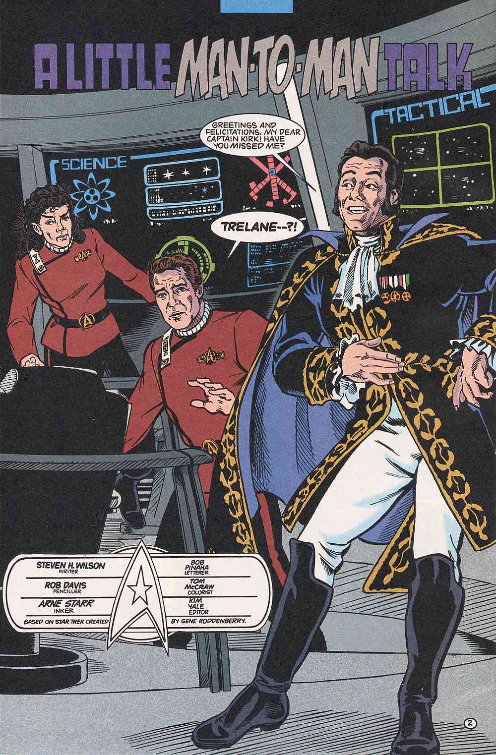 Read online Star Trek (1989) comic -  Issue #45 - 4