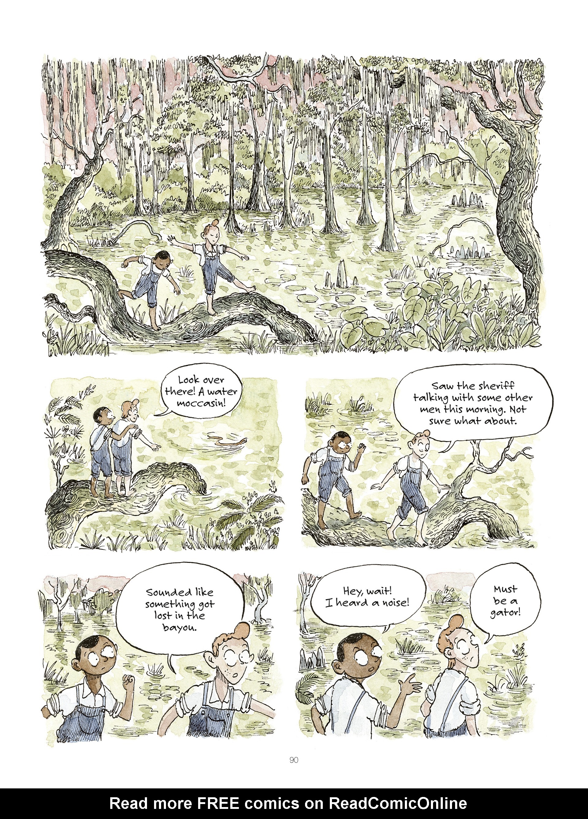 Read online Swamp: A Summer in the Bayou comic -  Issue # TPB (Part 1) - 92