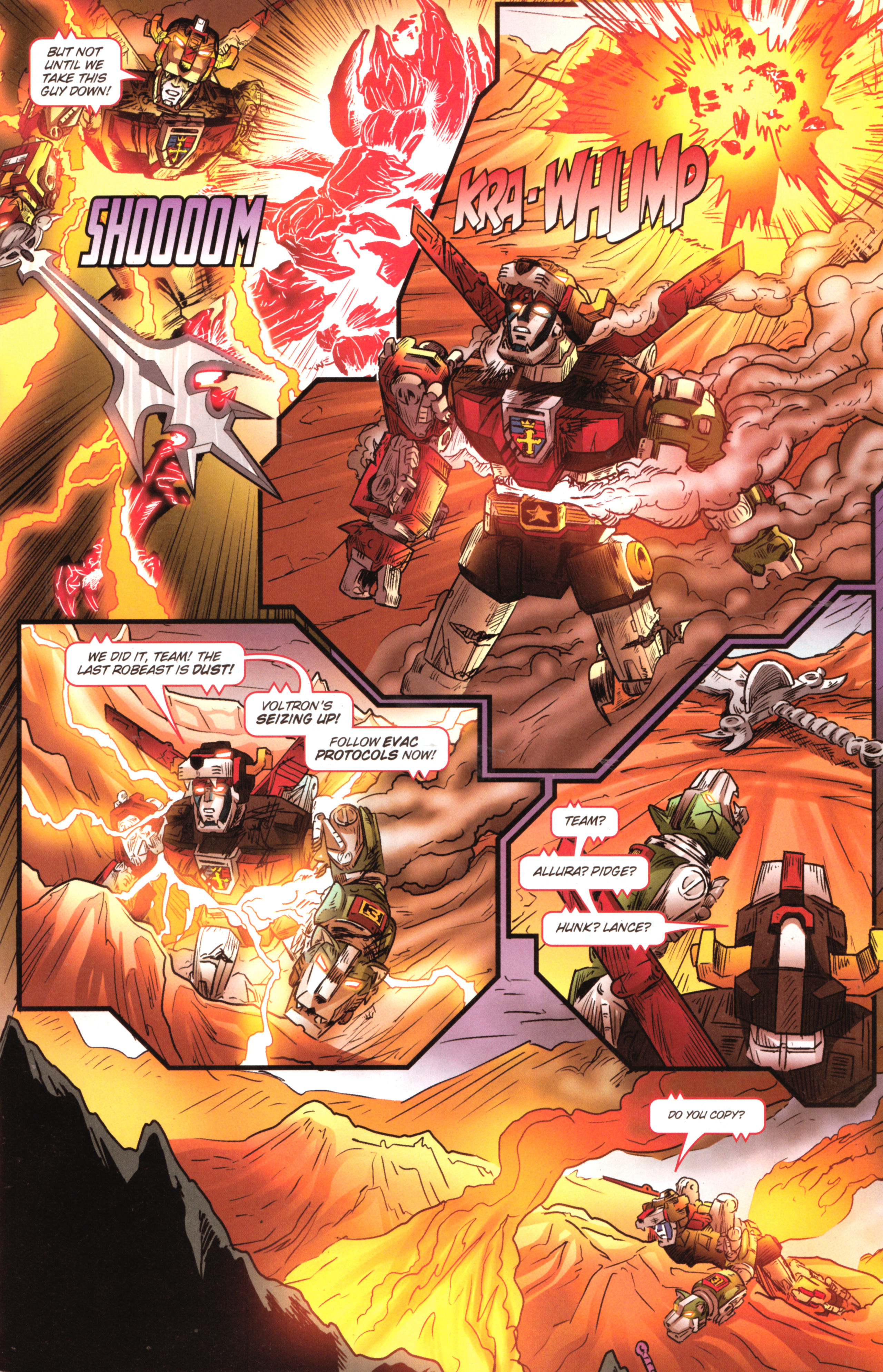 Read online Voltron: From the Ashes comic -  Issue #3 - 14